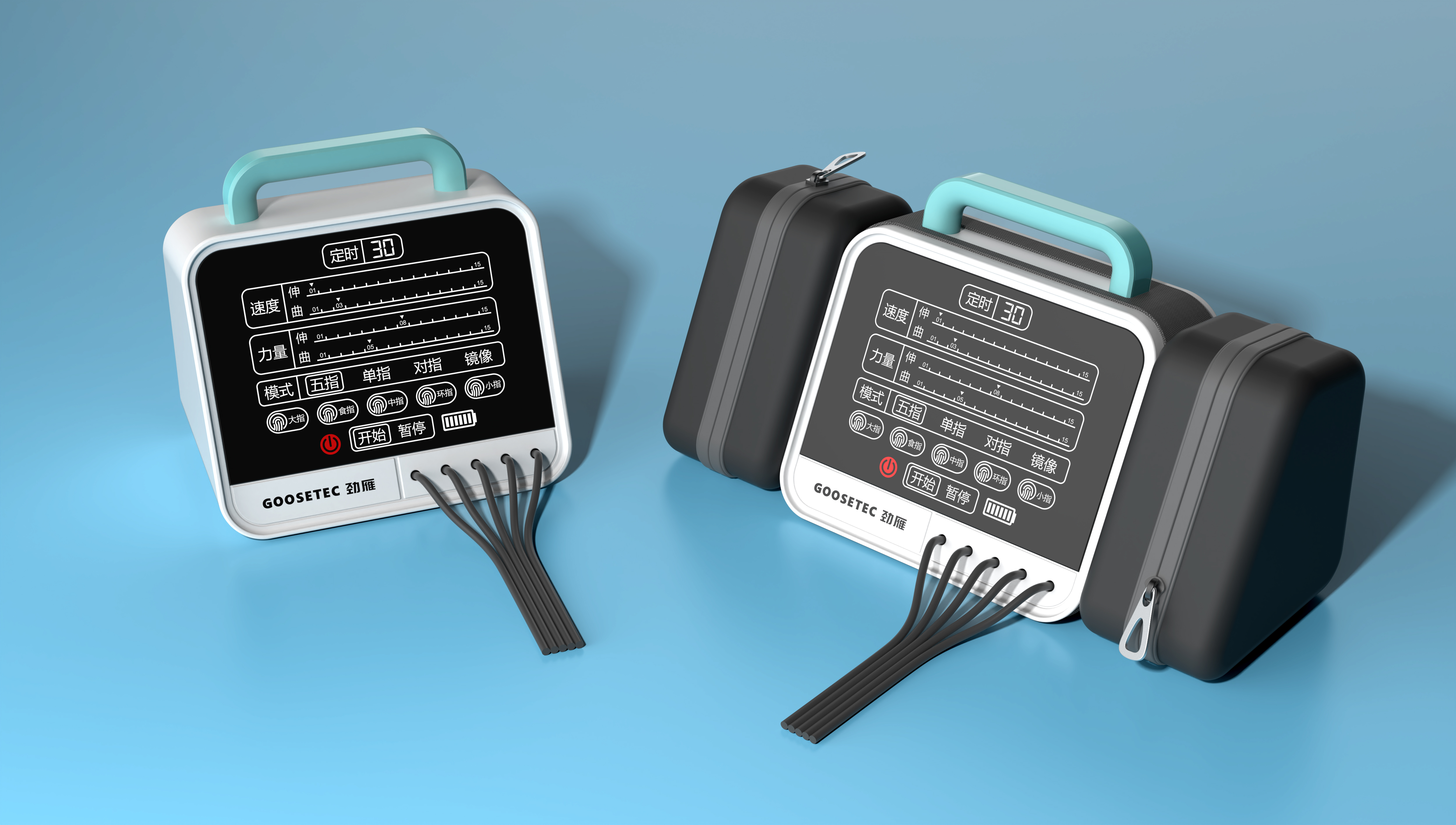 yulo，Medical rehabilitation，Medical equipment，Rehabilitation Gloves，white，