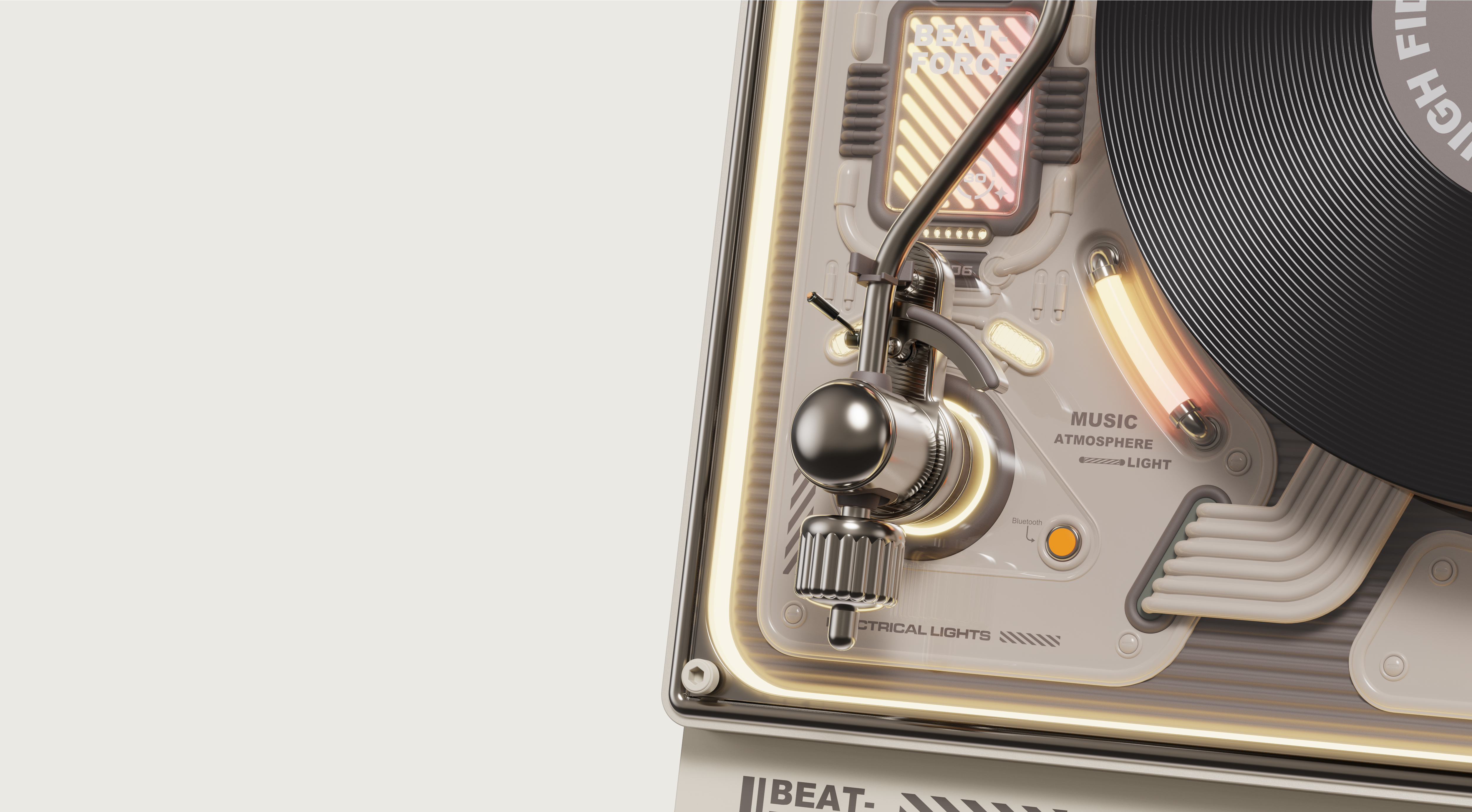 industrial design，product design，Appearance design，Vinyl record player，jukebox，