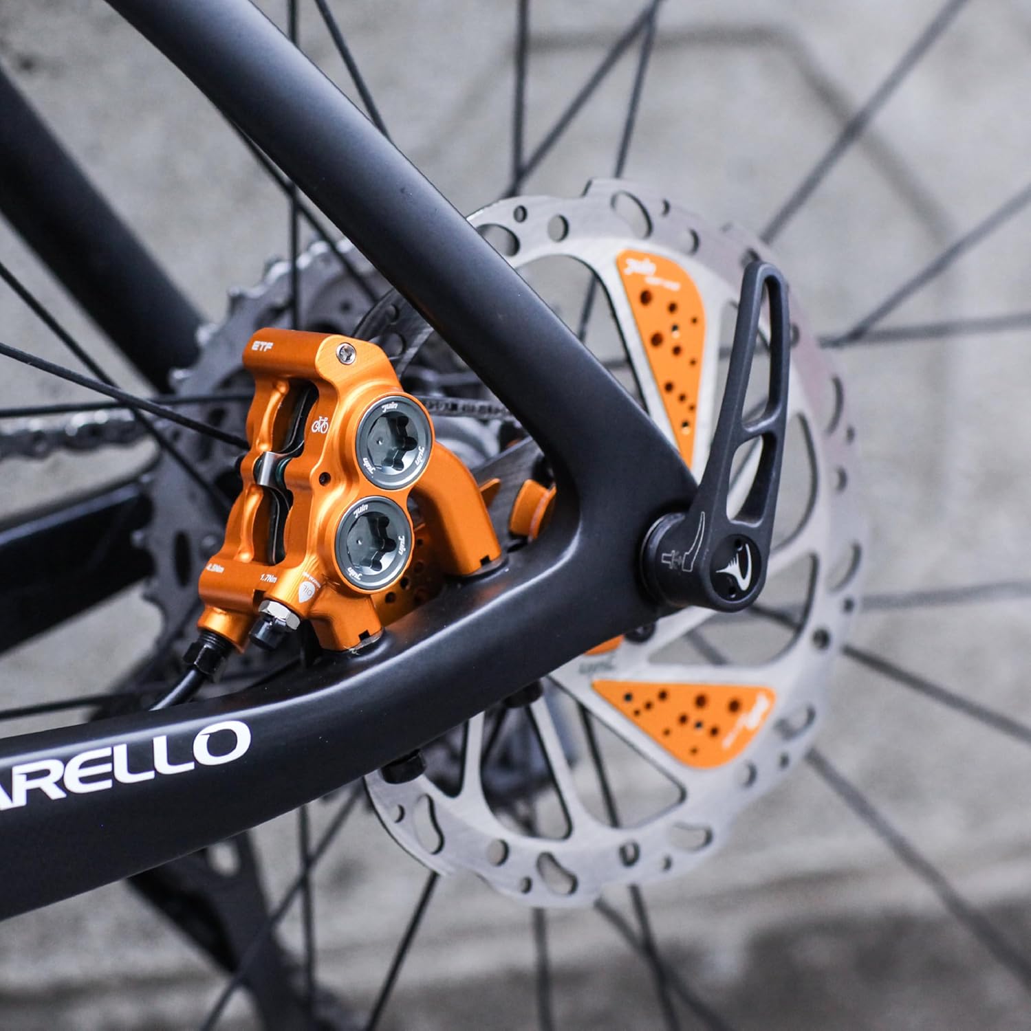 JUIN ETF，Bicycle accessories，Hydraulic disc brake for road bike，attachments of a bicycle，