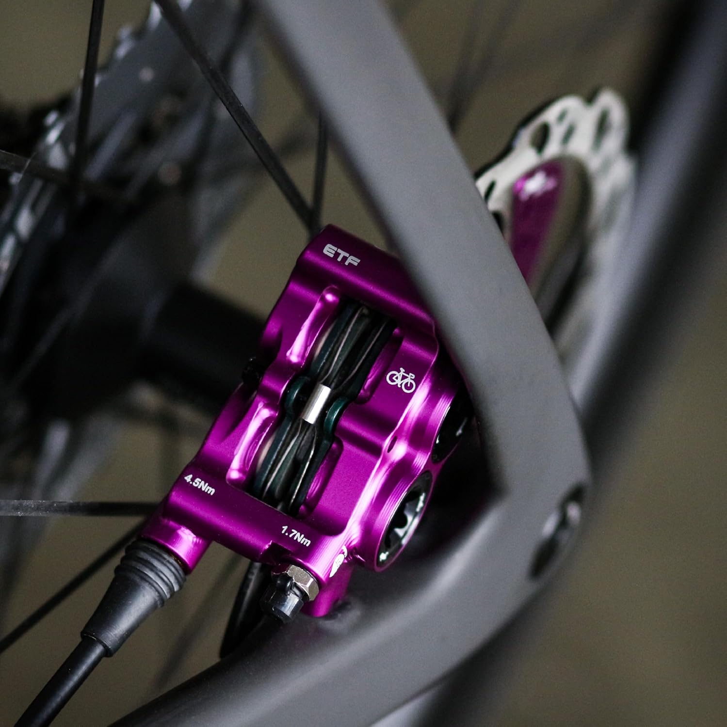 JUIN ETF，Bicycle accessories，Hydraulic disc brake for road bike，attachments of a bicycle，