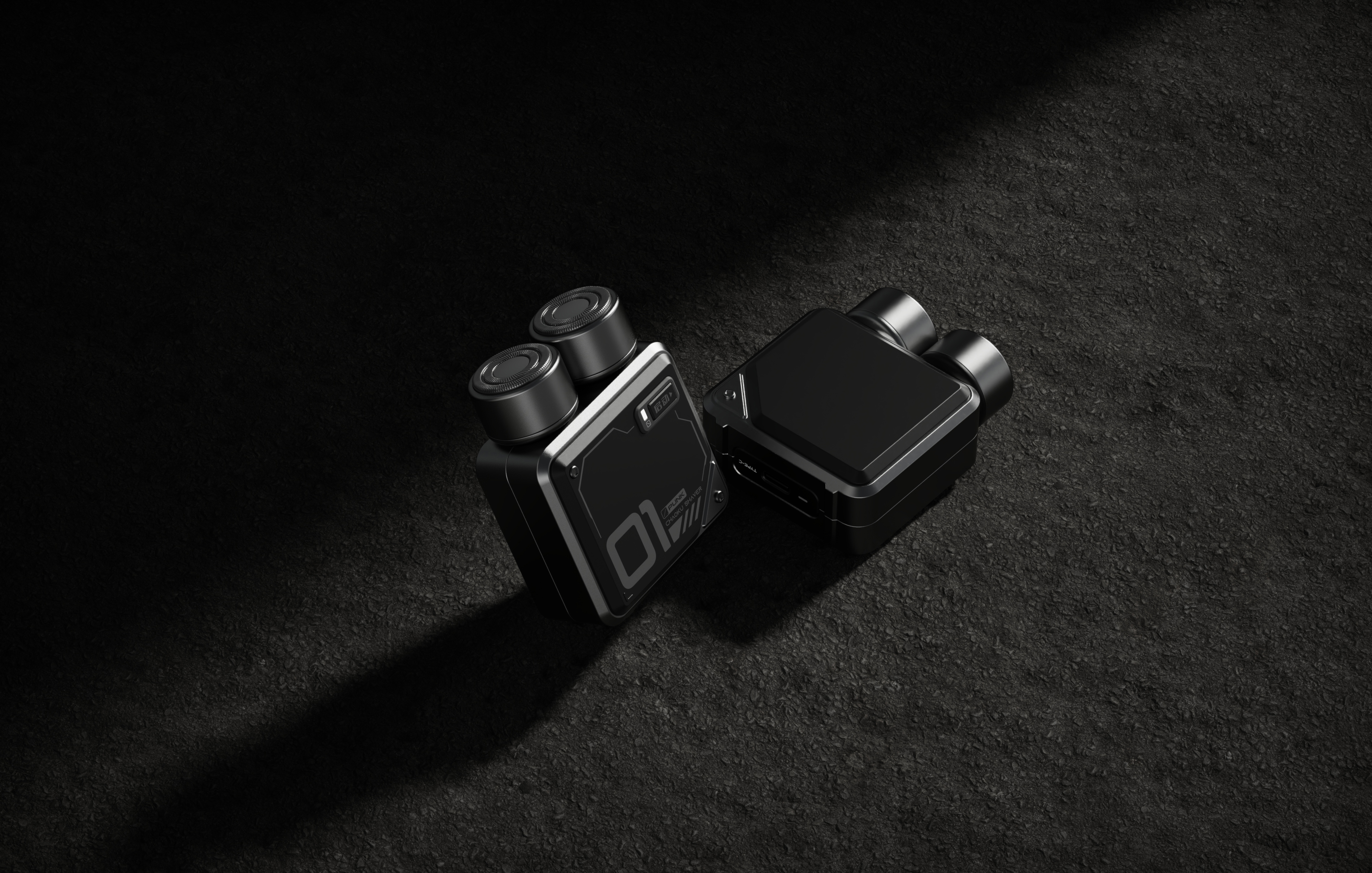 product design，Appearance design，razor，Tide play，Sense of science and technology，playful，