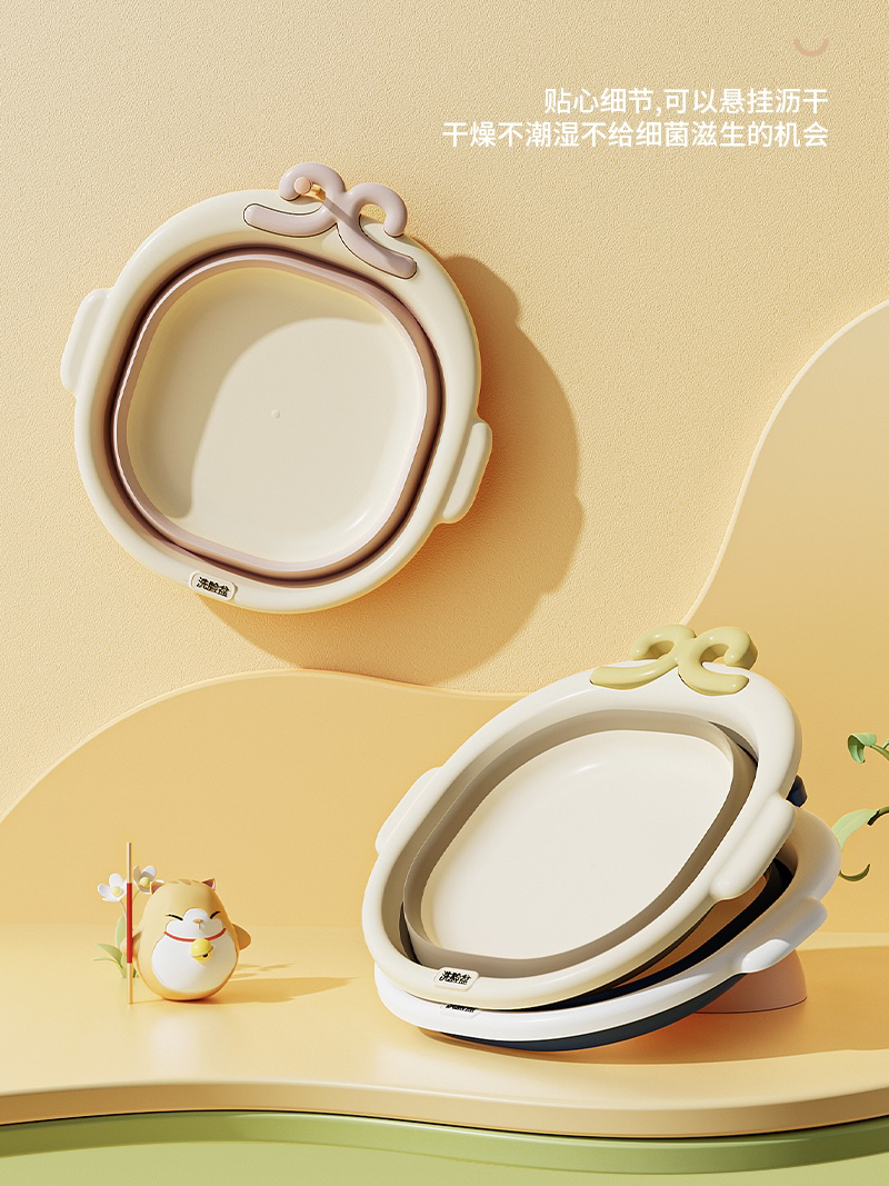 Wash basin，Children's products，Bathtub，wash ass basin，folding basin，baby cute washbasin，
