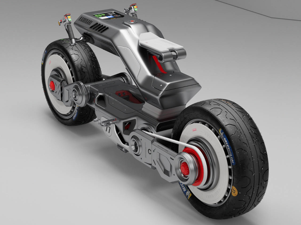 akira，motorcycle，Cyberpunk，Futurism，