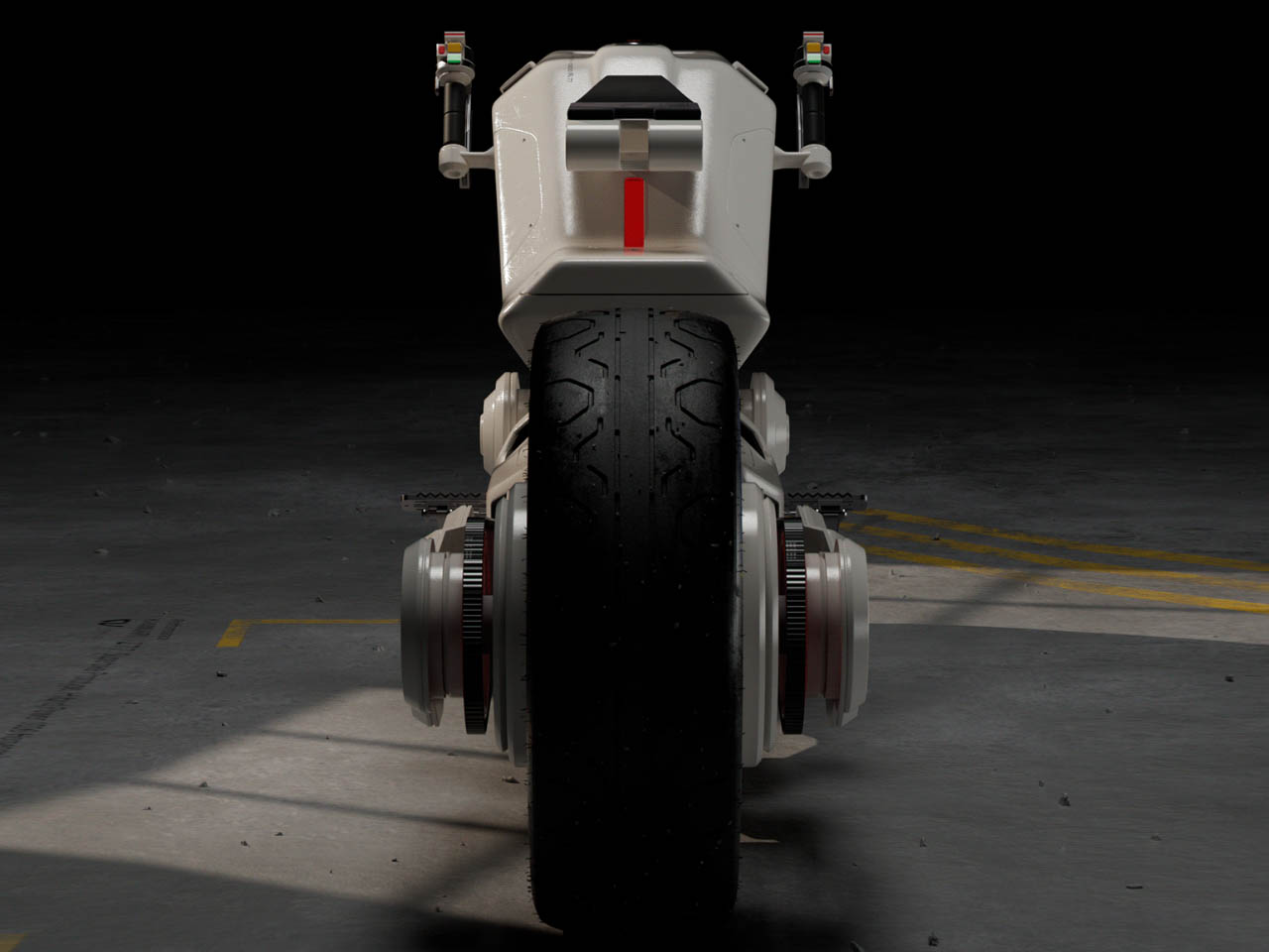 akira，motorcycle，Cyberpunk，Futurism，