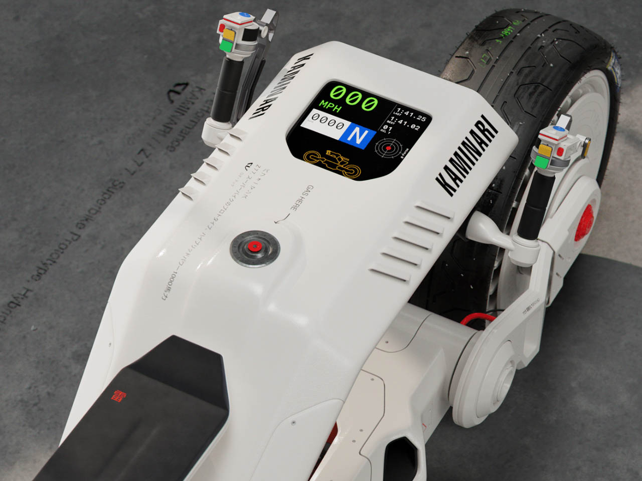 akira，motorcycle，Cyberpunk，Futurism，