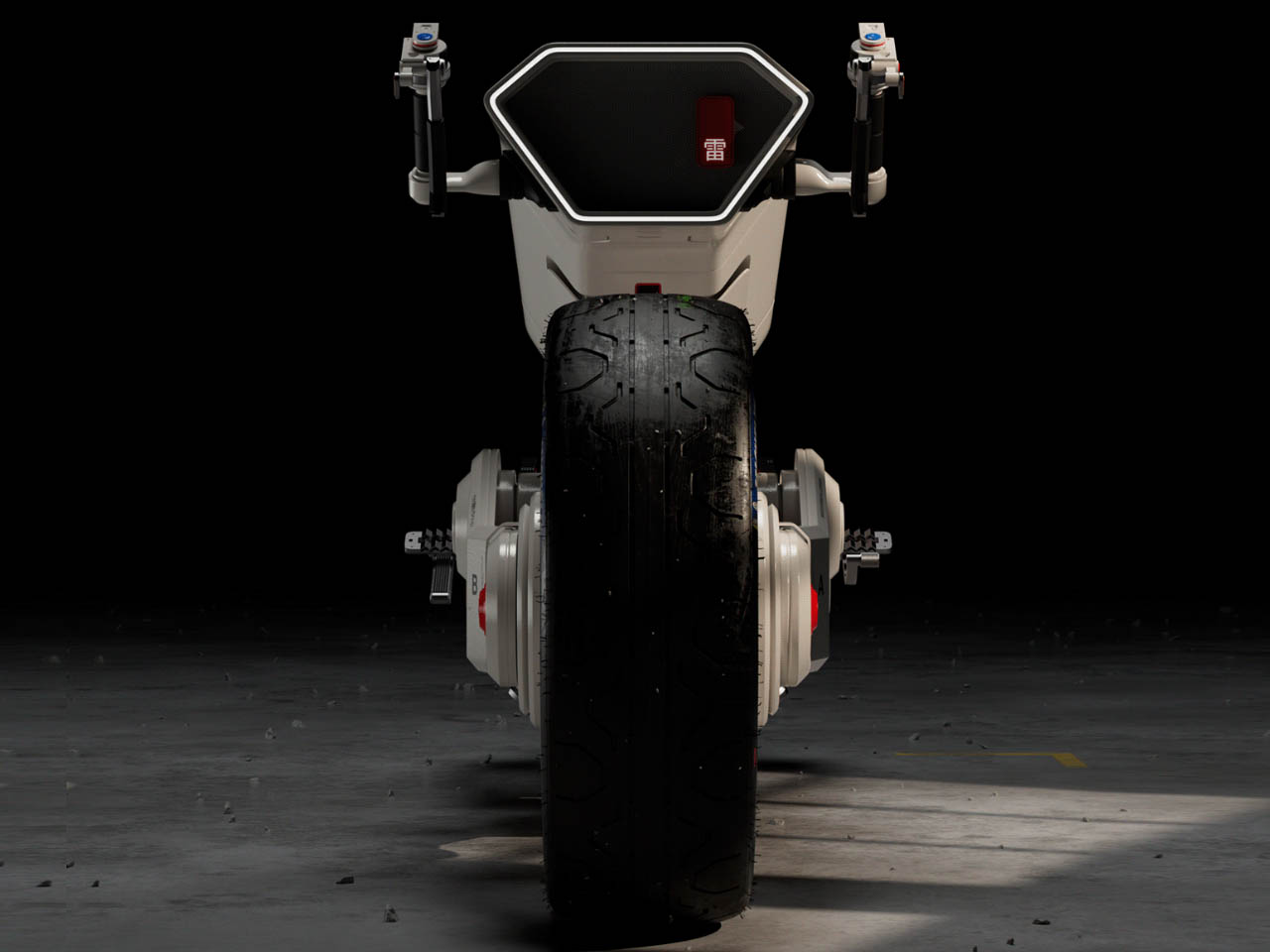 akira，motorcycle，Cyberpunk，Futurism，