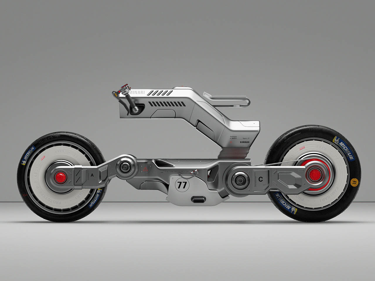 akira，motorcycle，Cyberpunk，Futurism，