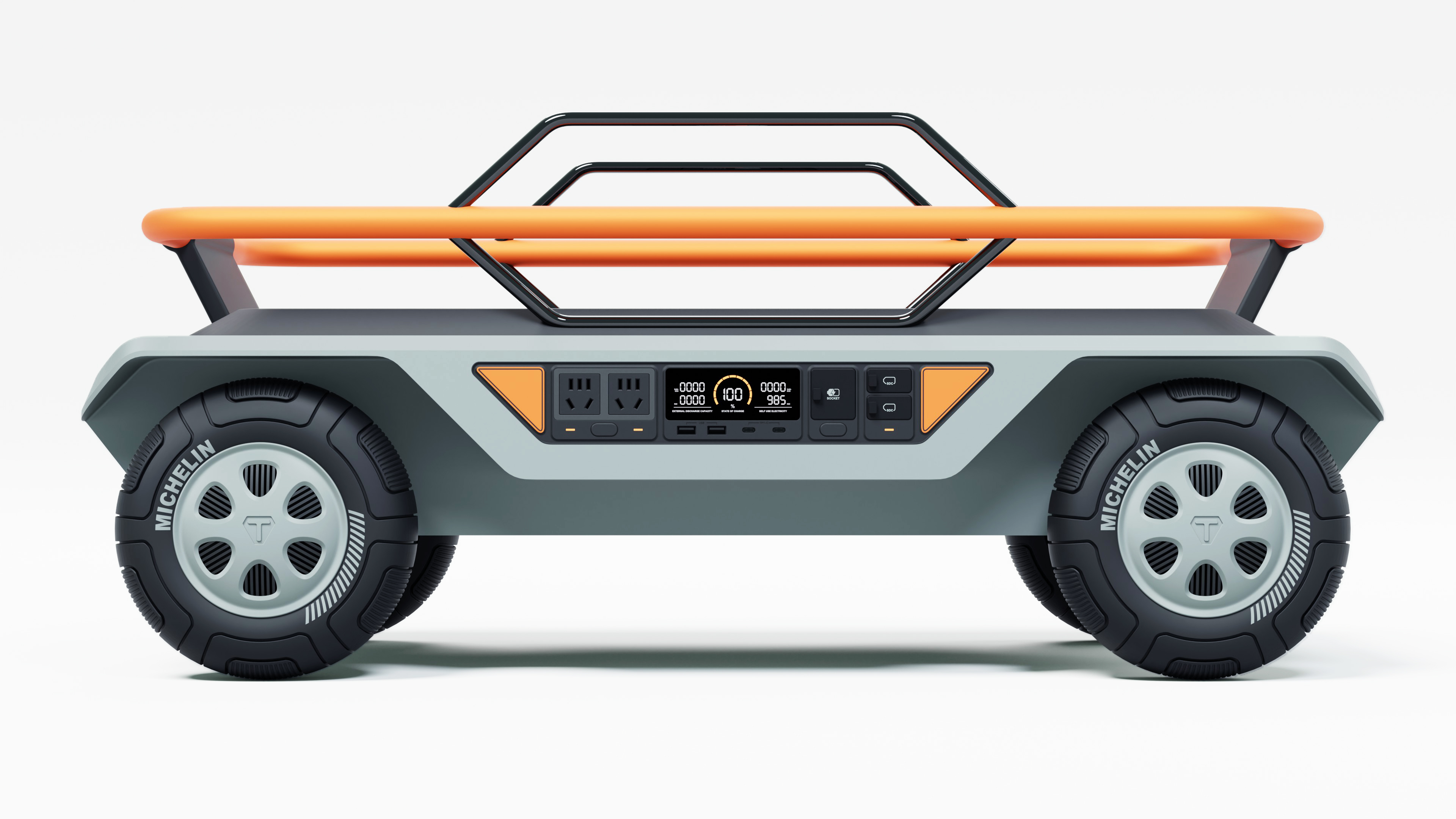 Military equipment，Outdoor power supply，Trolley，High-end technology，scientific research equipment，Outdoor survival，