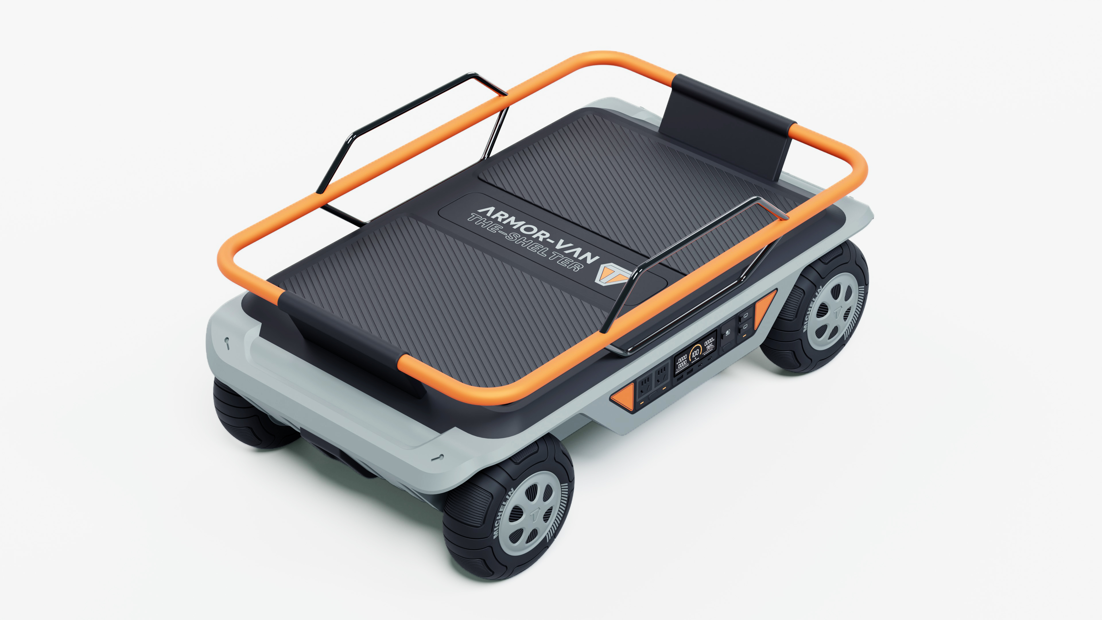 Military equipment，Outdoor power supply，Trolley，High-end technology，scientific research equipment，Outdoor survival，