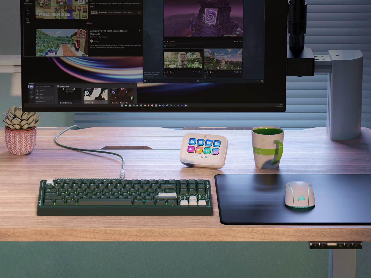 CORSAIR Platform:4，desk，furniture，Table，