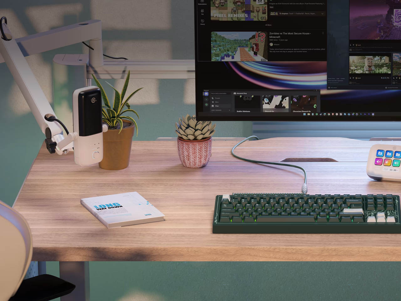 CORSAIR Platform:4，desk，furniture，Table，