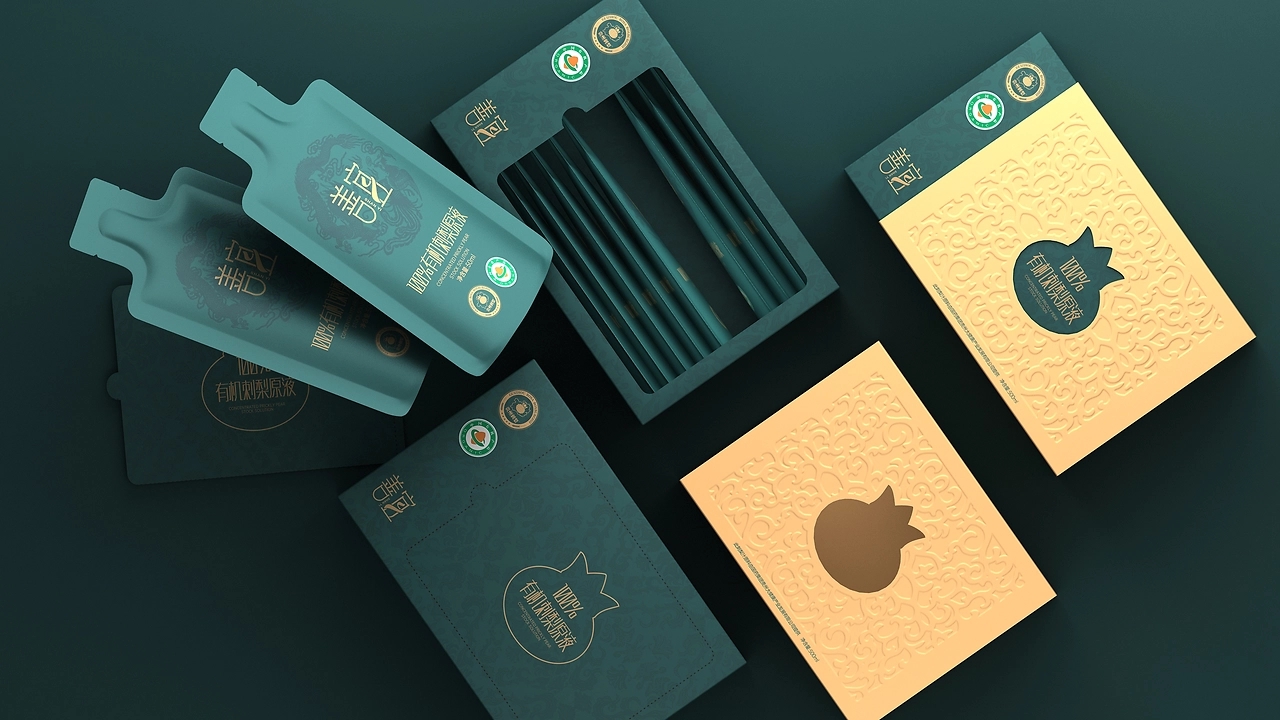 Packaging Design of Rosa roxburghii in Guizhou，Organic Rosa roxburghii stock packaging，Rosa roxburghii gift box packaging design，