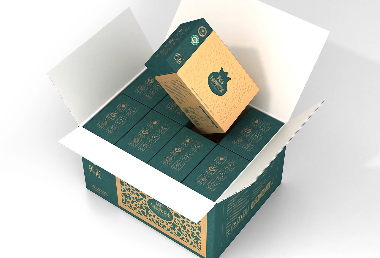 Packaging Design of Rosa roxburghii in Guizhou，Organic Rosa roxburghii stock packaging，Rosa roxburghii gift box packaging design，