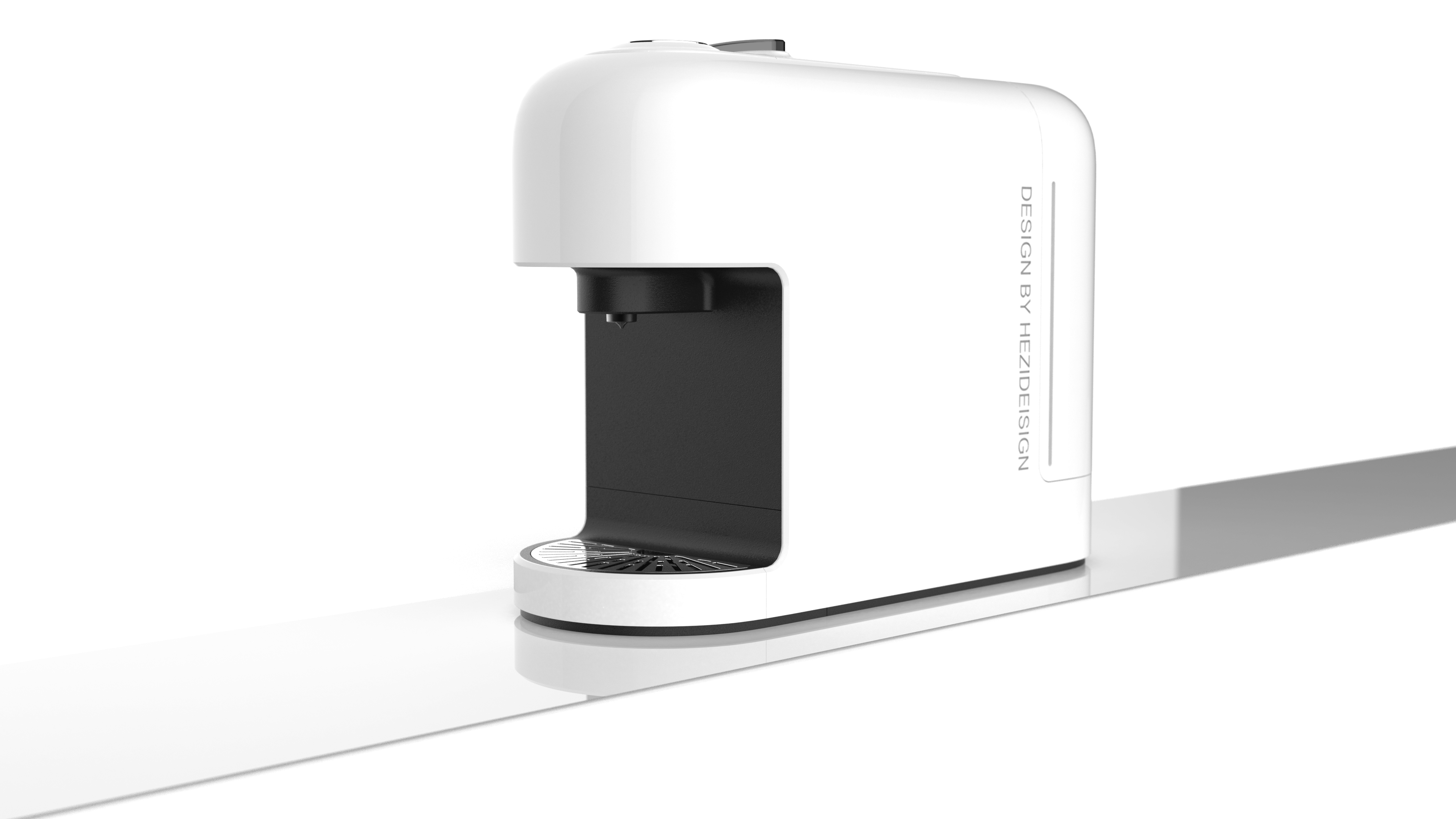 product design，Appearance design，industrial design，Hot drink machine，Coffee machine，Tea drinking machine，Retro，Space，