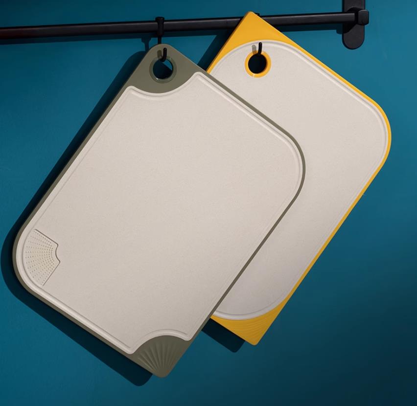 birds and fish.，chopping block，Baby cutting board，multi-function，double-sided cutting board，