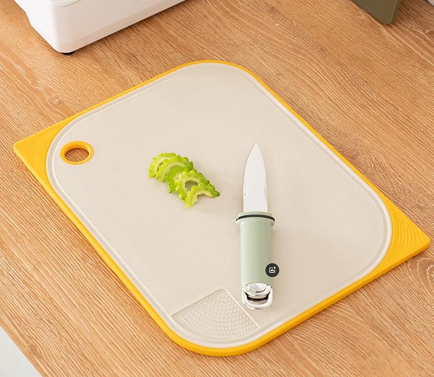 birds and fish.，chopping block，Baby cutting board，multi-function，double-sided cutting board，