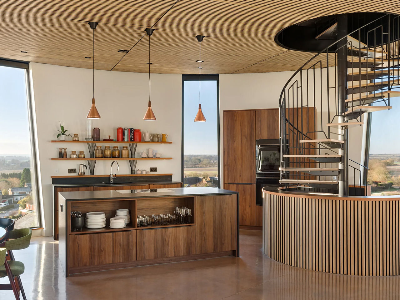 Architecture，Vacation house，house，water tower，