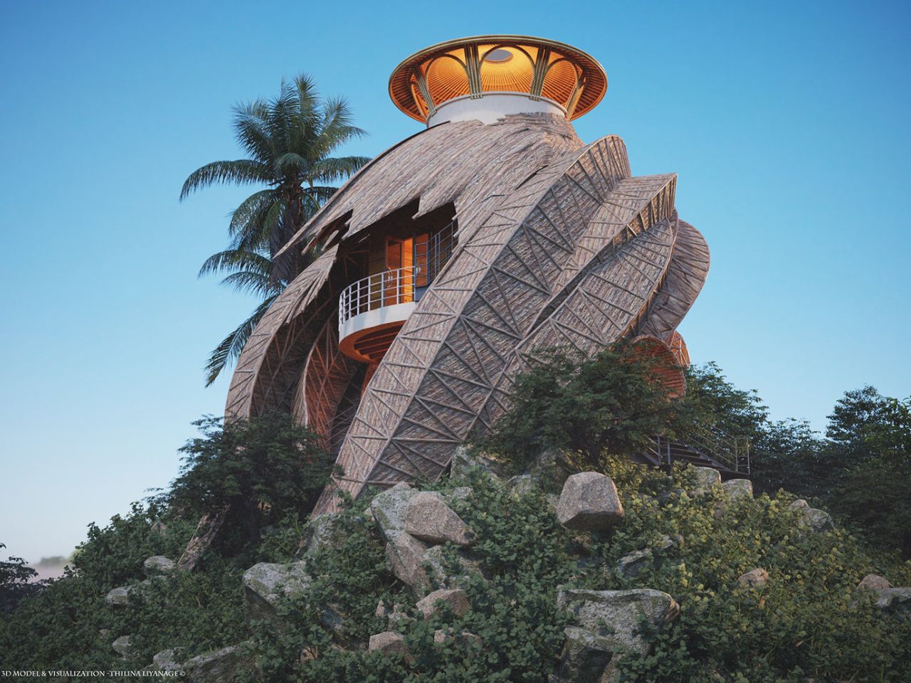 villa，Architecture，environmental design，residence，