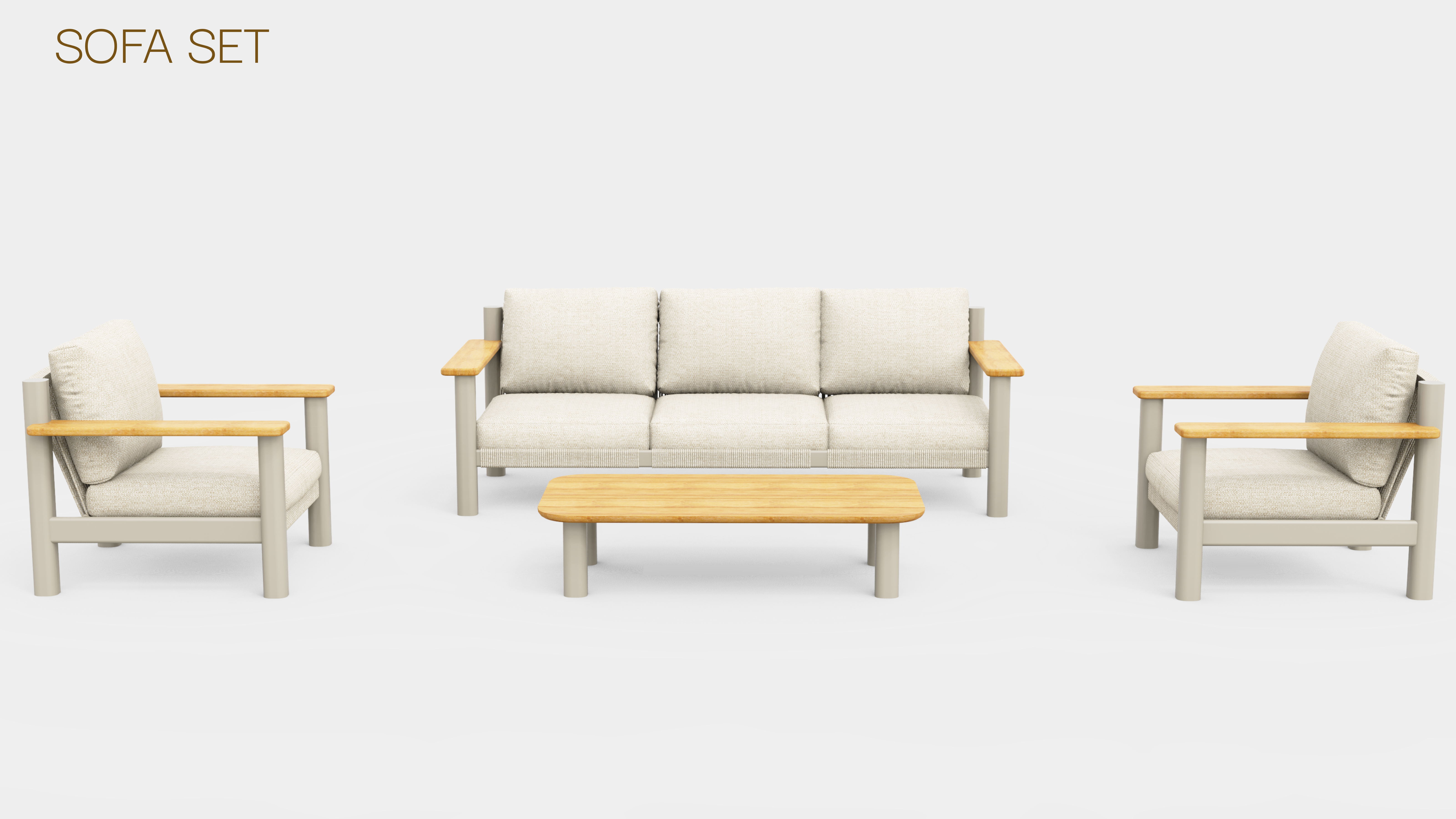 Outdoor sofa，product design，sofa，Outdoor Courtyard，