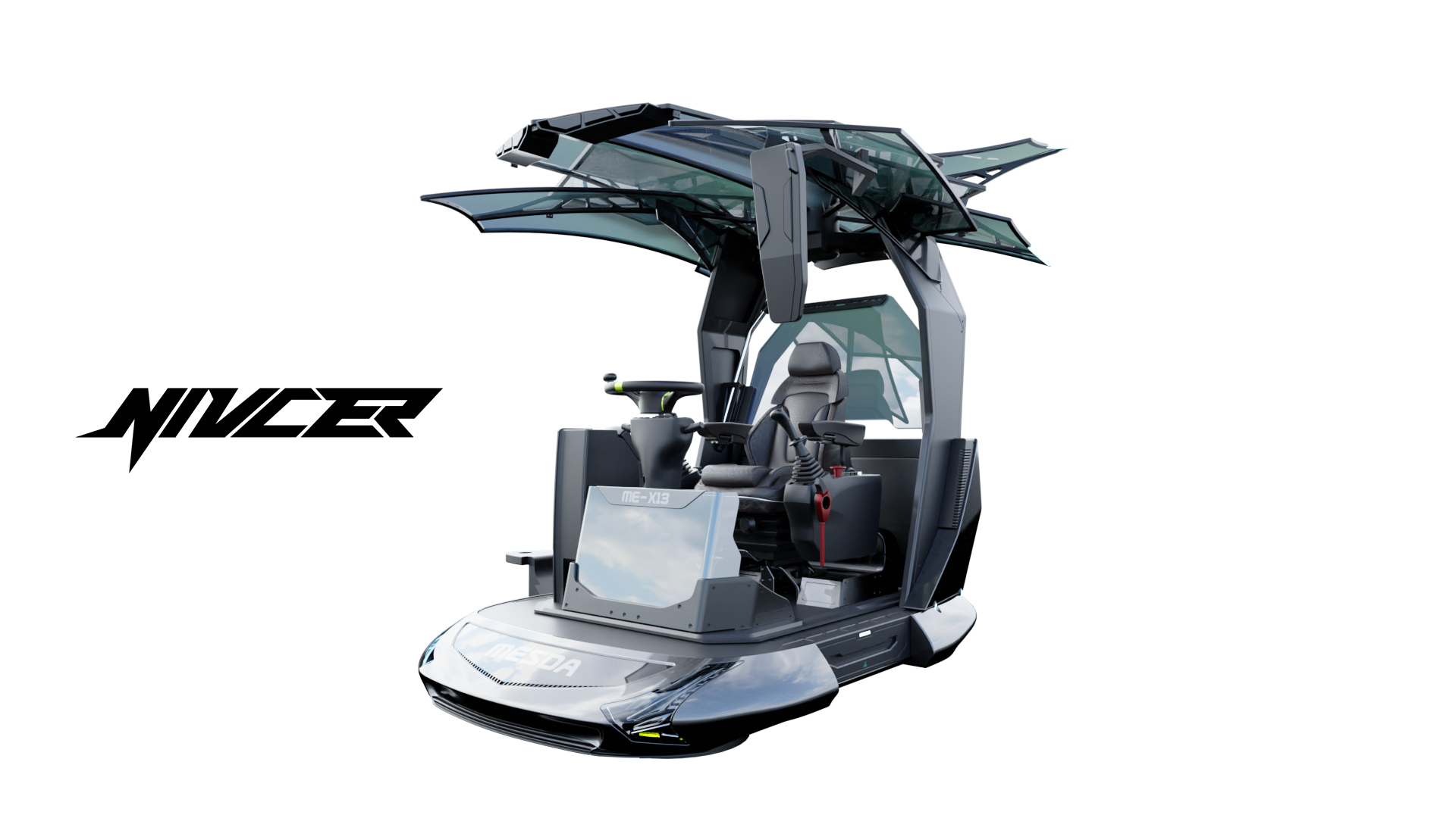 wheel excavator，Dump truck，Cyberpunk，construction machinery，Tools and equipment，Appearance design，industrial design，vehicle，