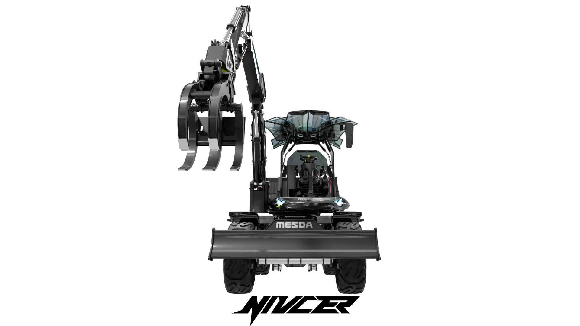 wheel excavator，Dump truck，Cyberpunk，construction machinery，Tools and equipment，Appearance design，industrial design，vehicle，