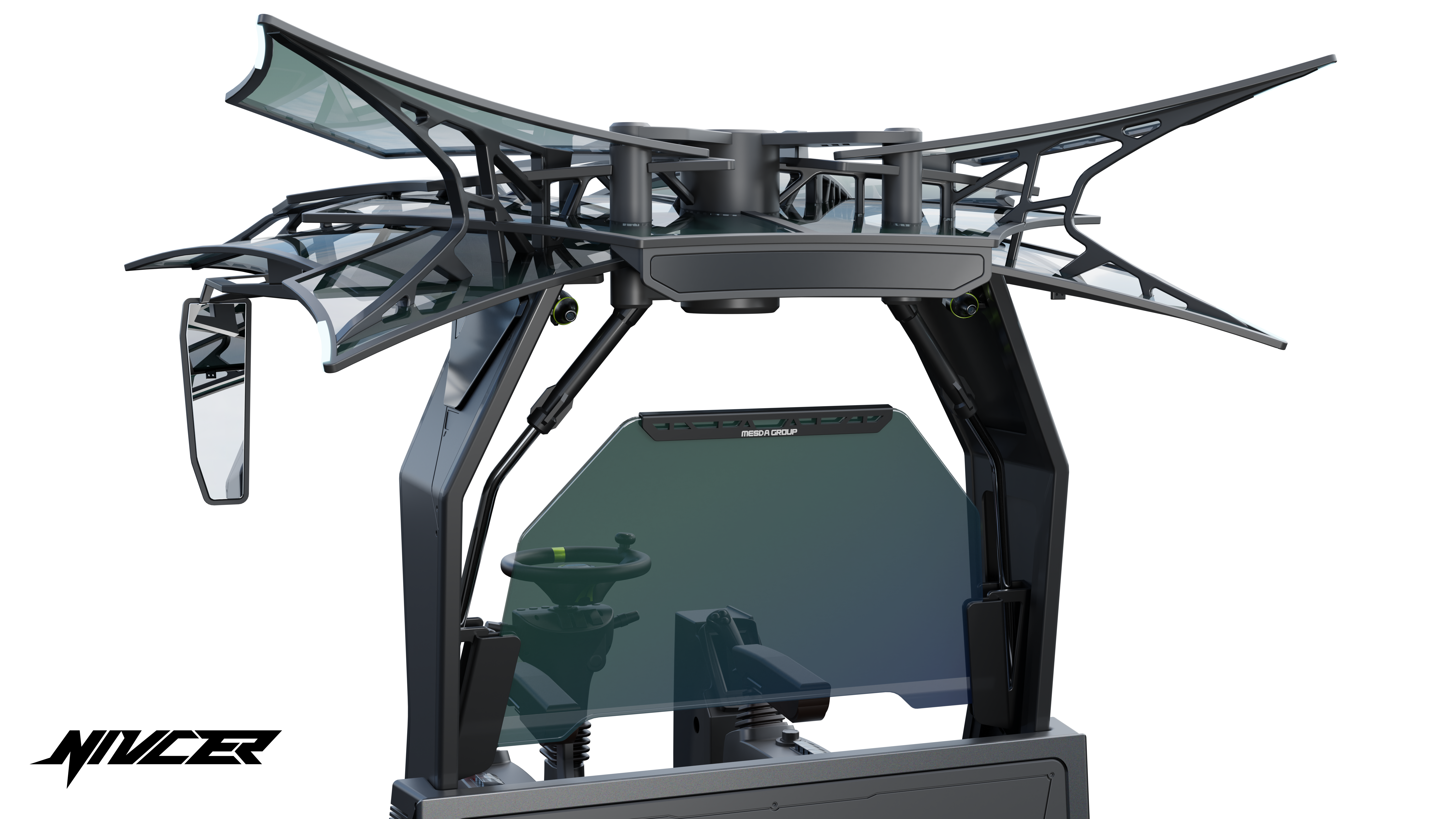 wheel excavator，Dump truck，Cyberpunk，construction machinery，Tools and equipment，Appearance design，industrial design，vehicle，