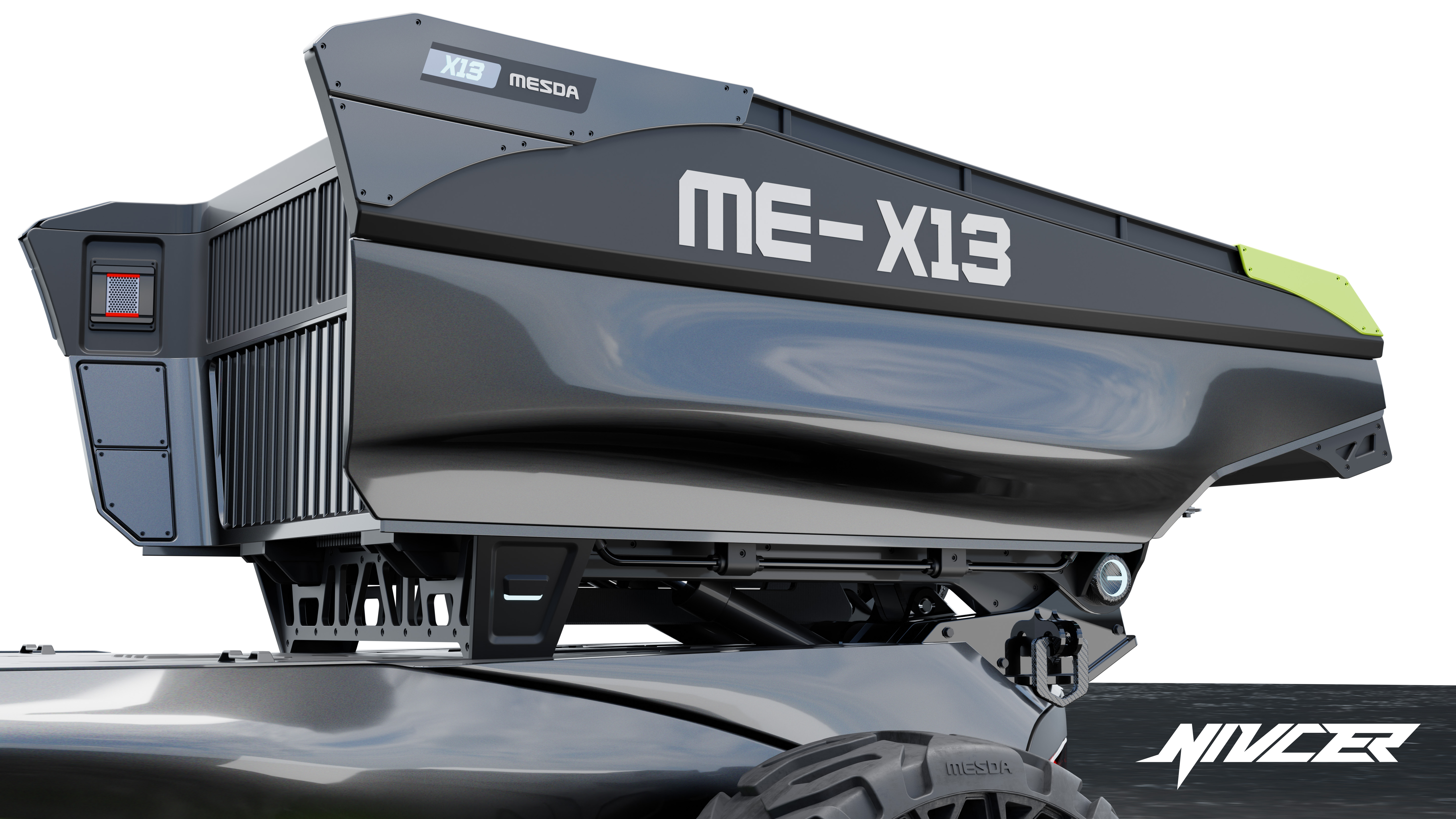 wheel excavator，Dump truck，Cyberpunk，construction machinery，Tools and equipment，Appearance design，industrial design，vehicle，