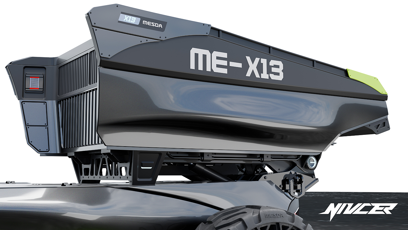 wheel excavator，Dump truck，Cyberpunk，construction machinery，Tools and equipment，Appearance design，industrial design，vehicle，