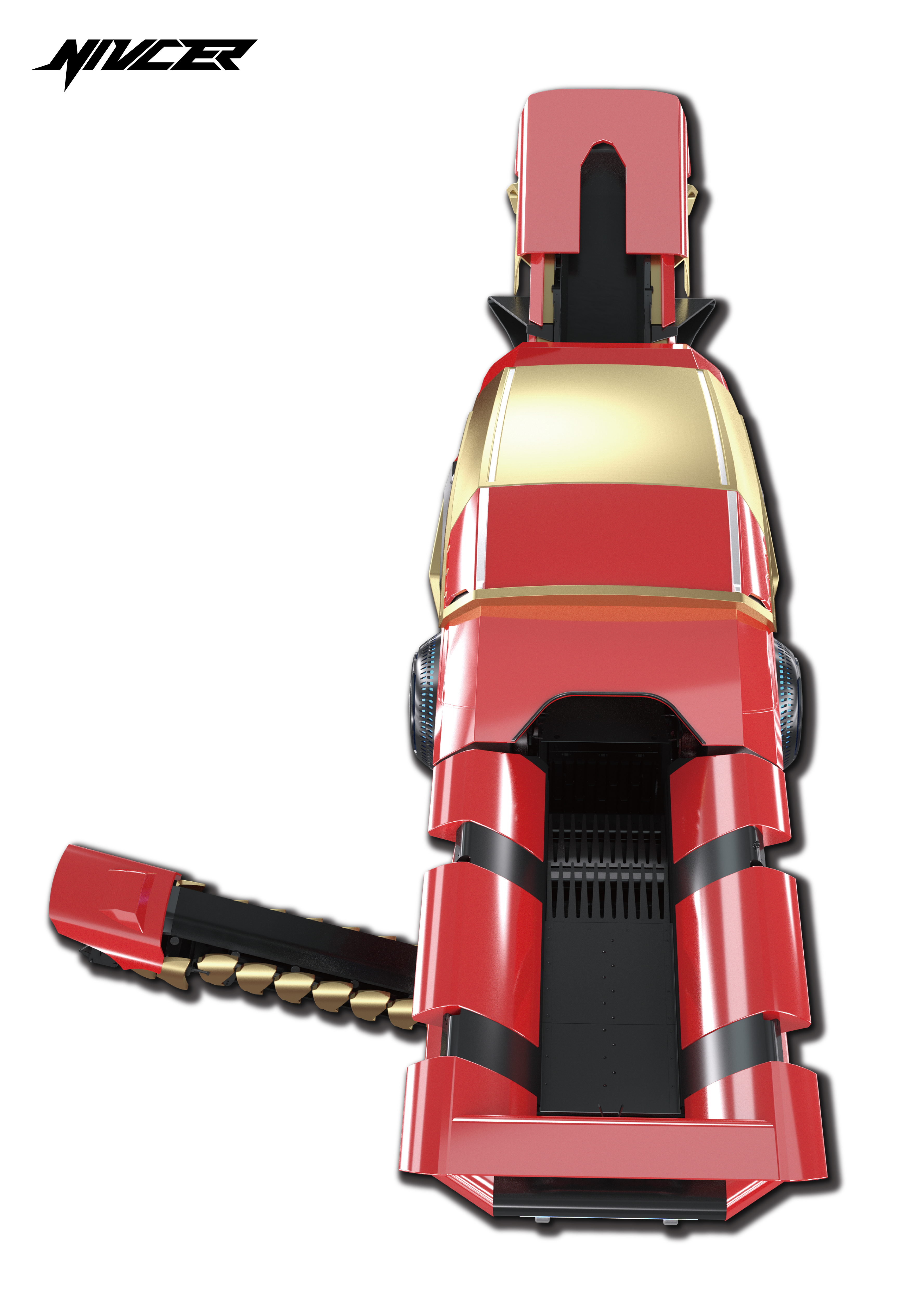 Crusher，construction machinery，Tools and equipment，industrial design，Appearance design，bionics，