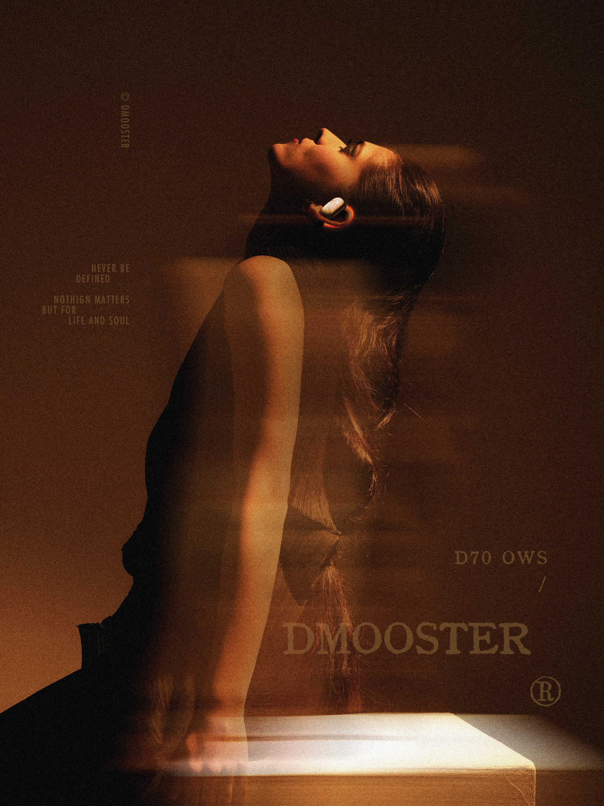 dmooster，Big Monster，Bluetooth headset，Open headphones，industrial design，Chaopin，Render，ows，