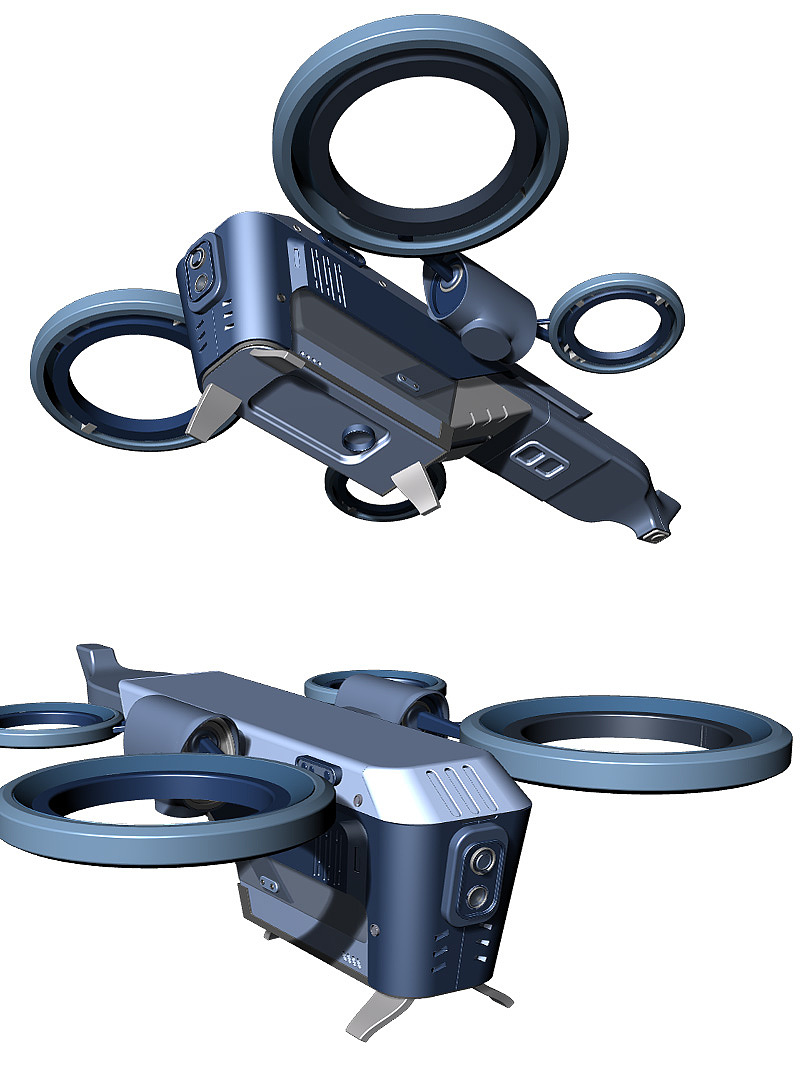 product design，industrial design，UAV，modeling，rhino，UAV Modeling，keyshot，Zero-based modeling，