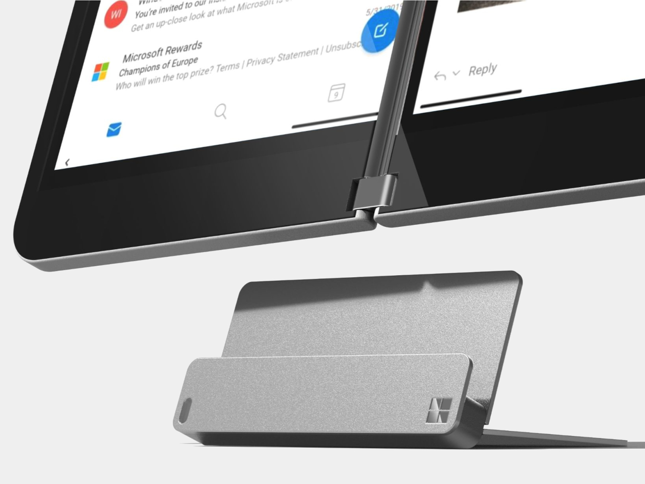 Surface Duo，Dual screen mobile phone，Wireless charging，Microsoft，Computer accessories，