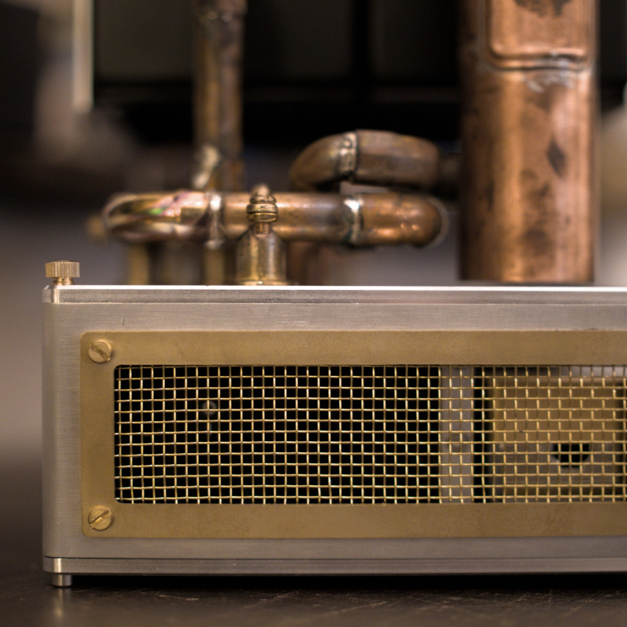 Steampunk，Copper tube，Retro style，water cooling system，CNC，