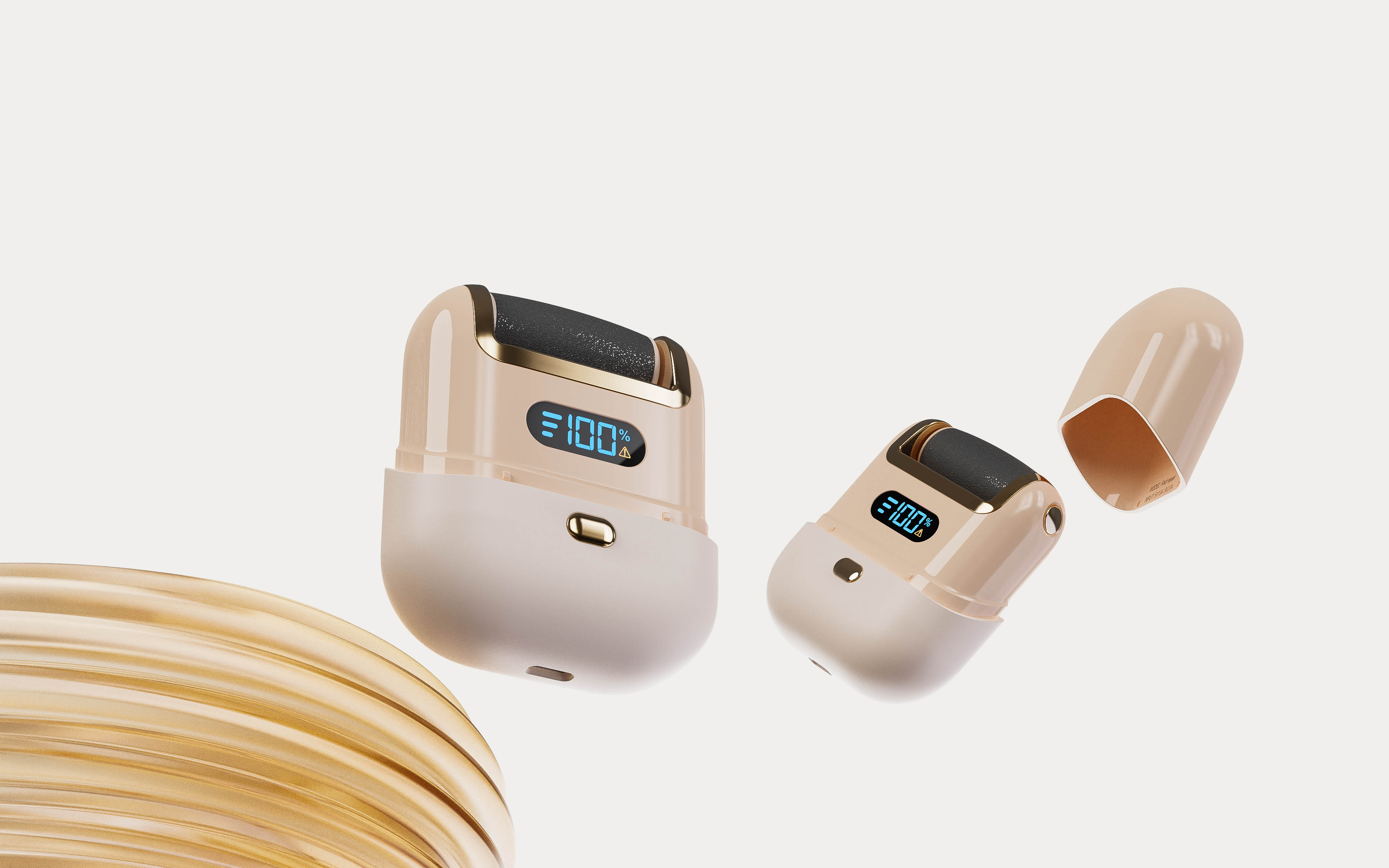 Foot grinder，Beauty makeup，Portable，