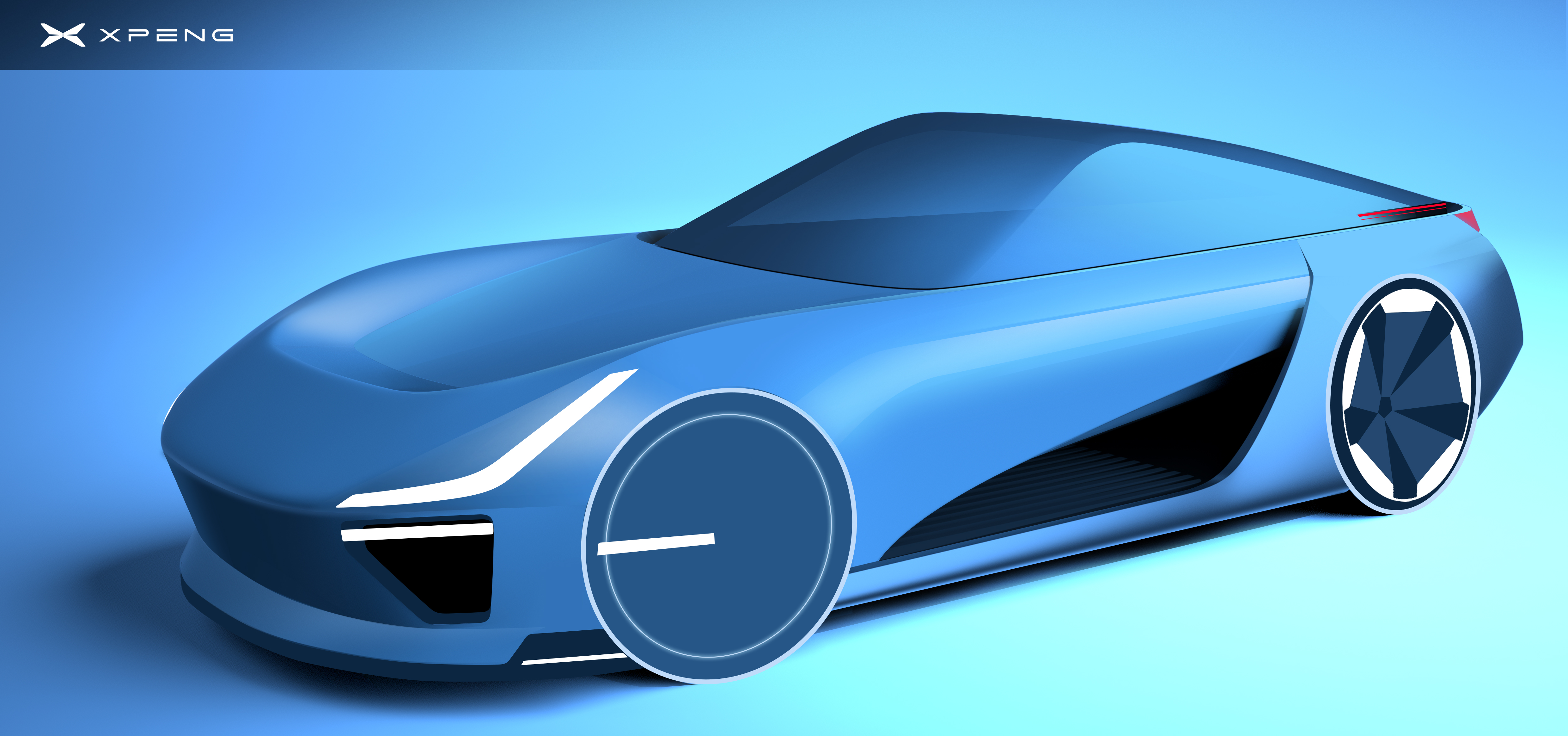 Exterior design，Automobile design，Automobile modeling design，Concept Car，Xiaopeng Automobile，Design practice，ps，sketch，