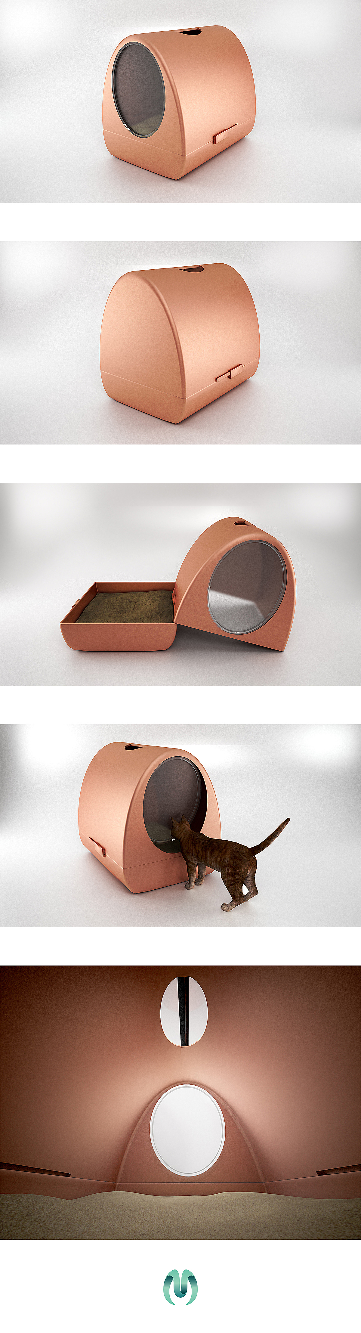 Pets，Litter Basin，product design，