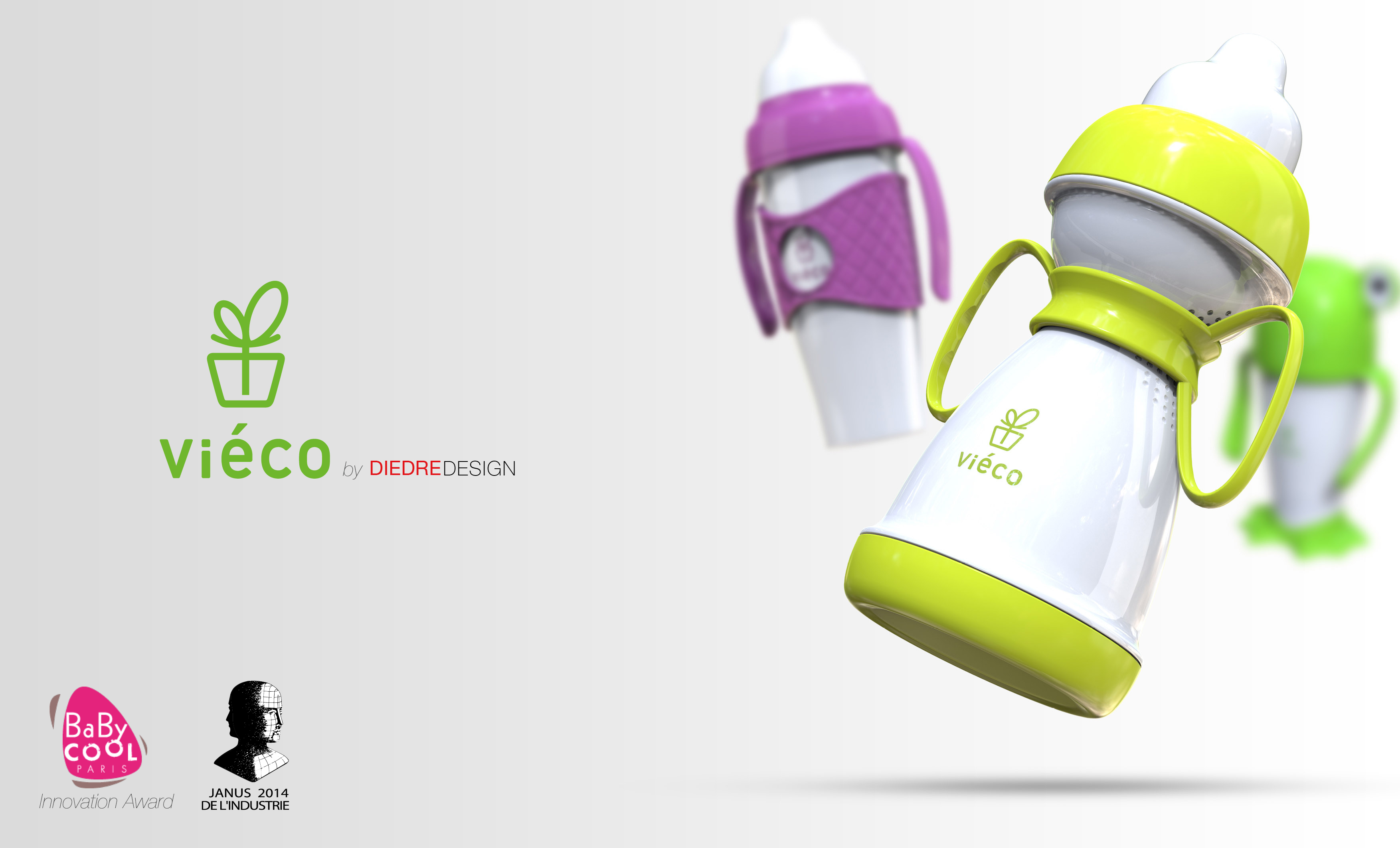 Cartoon，modelling，Child mother and baby，Water bottle，