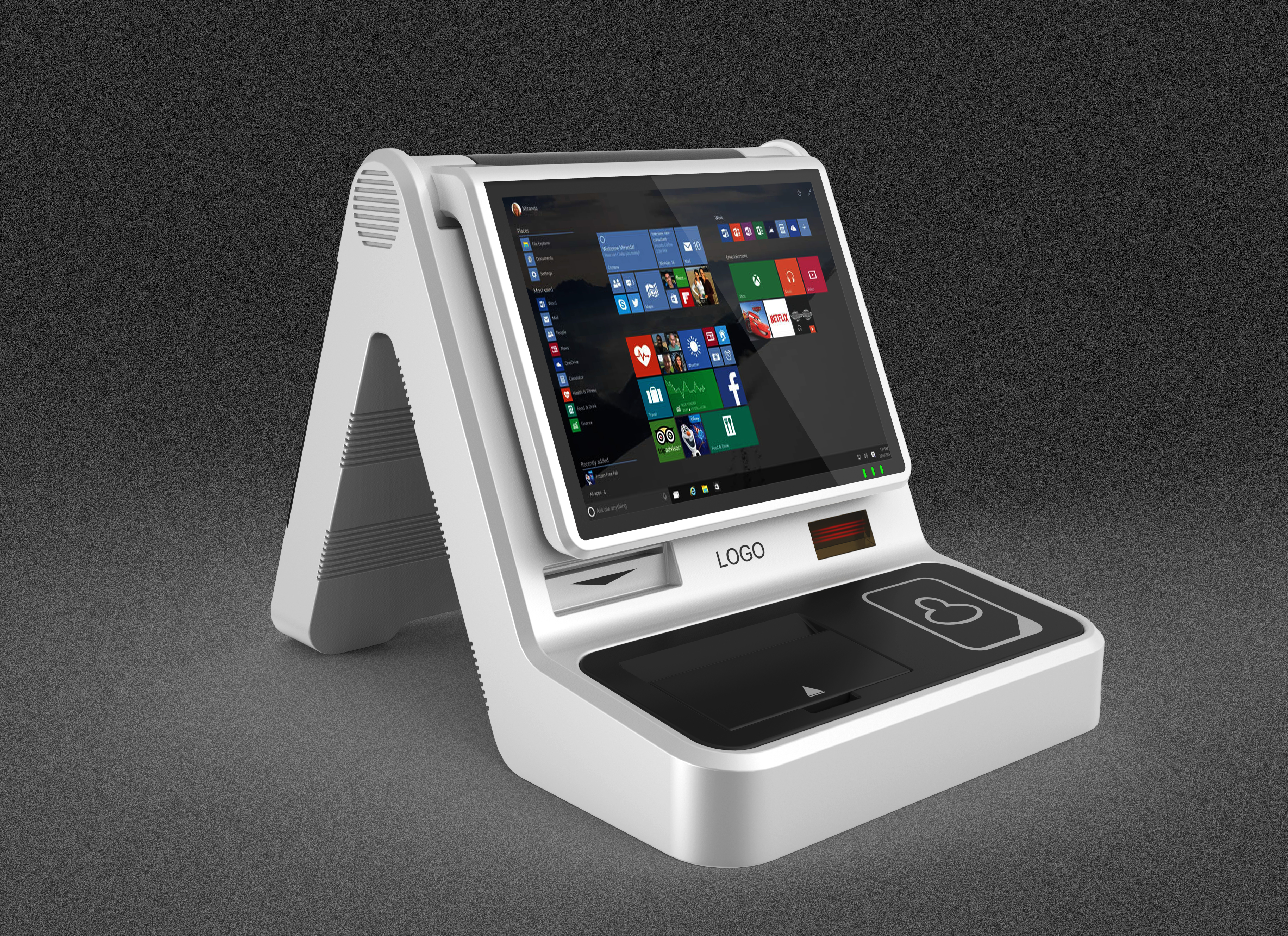 Visiting passenger plane，cash register，Terminal，