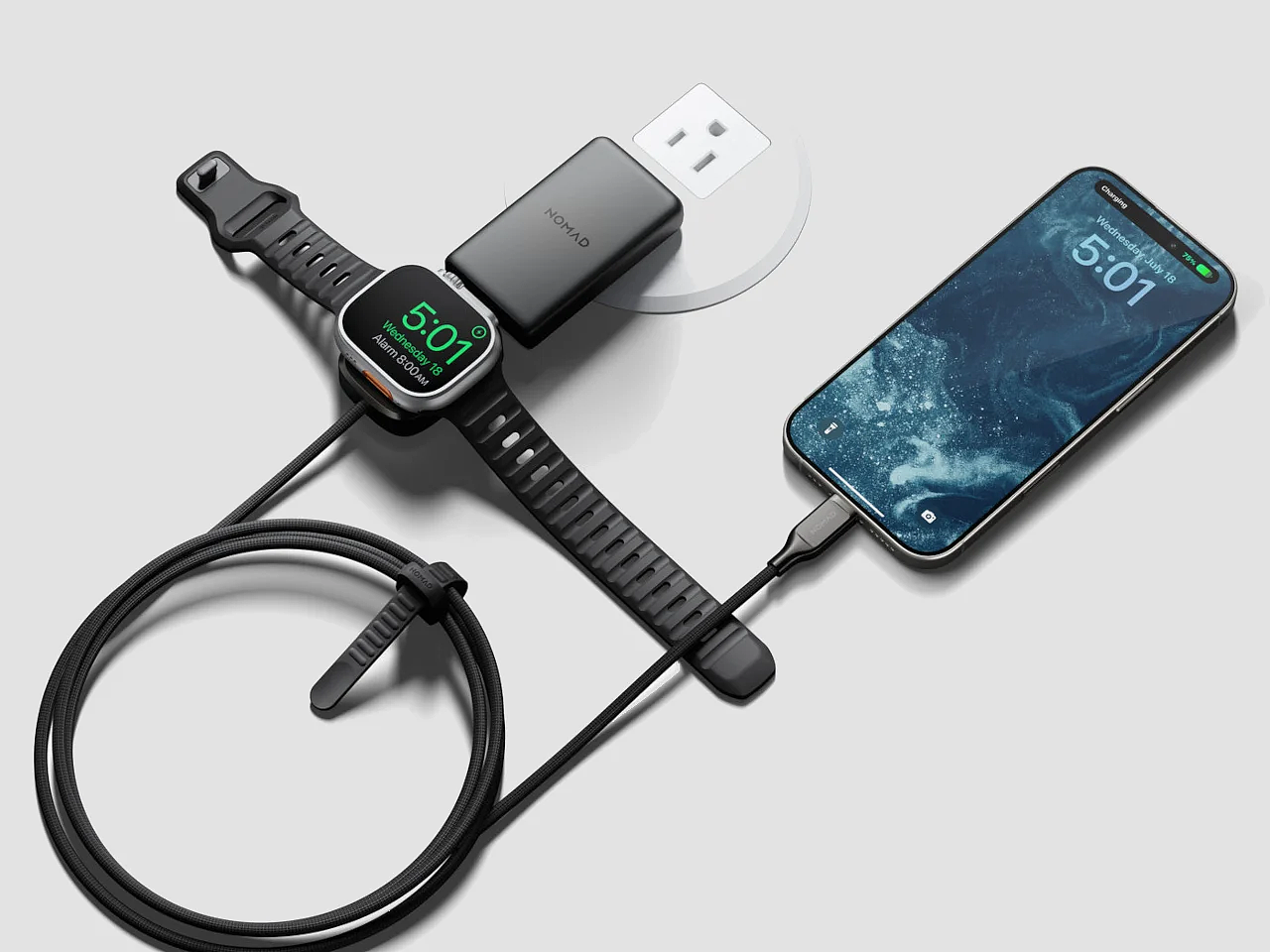 Charging equipment，nomad，USB-C，data transmission，MagSafe，