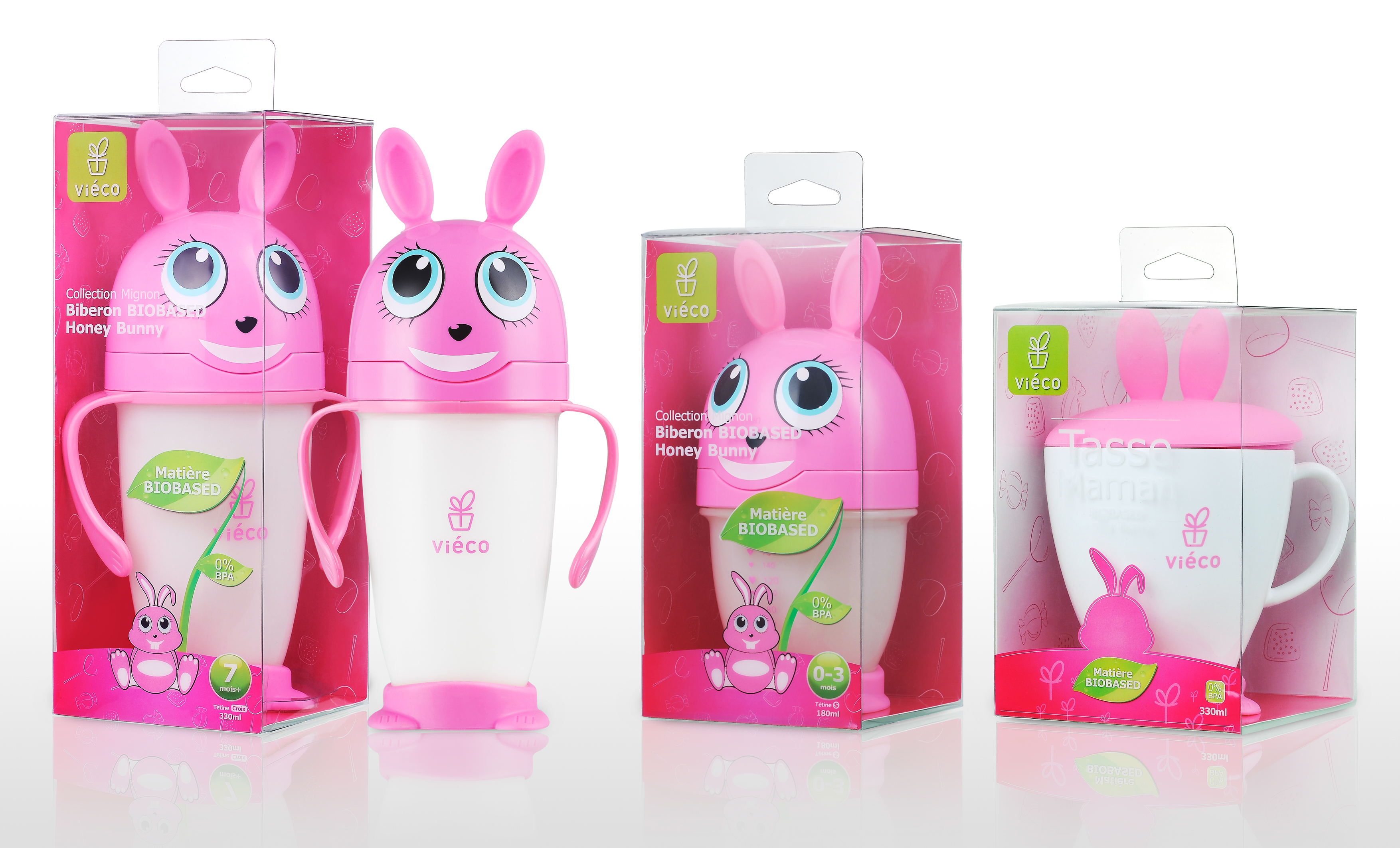 Cartoon，modelling，Child mother and baby，Water bottle，