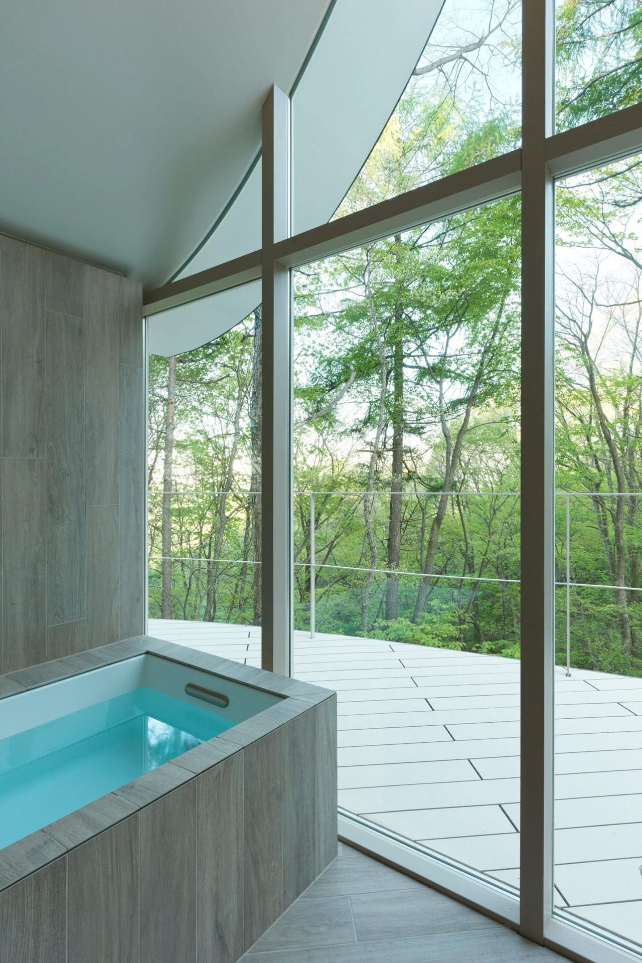 Family house，Natural landscape，Japanese architecture，No Entry，Wooden house，