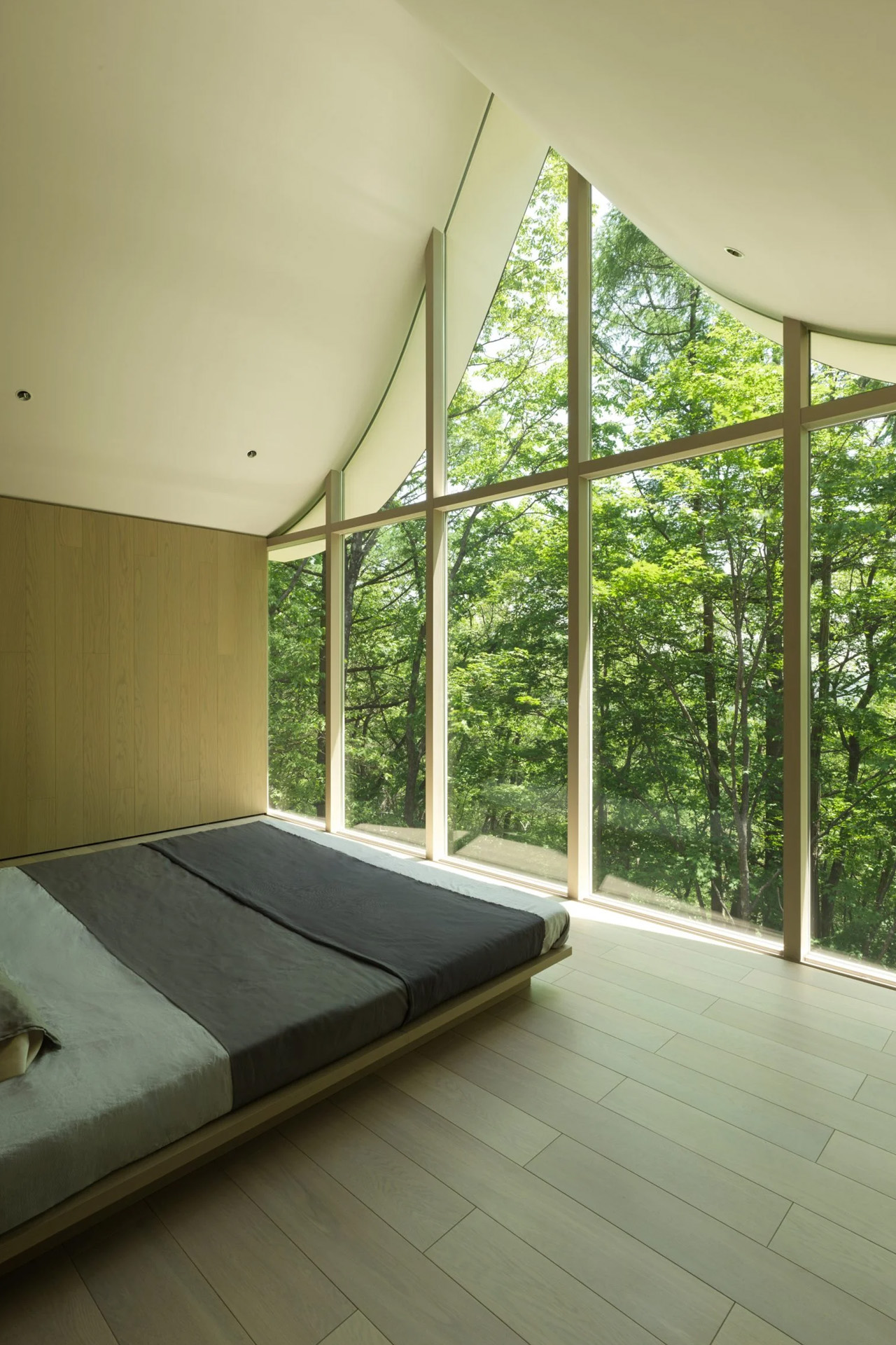 Family house，Natural landscape，Japanese architecture，No Entry，Wooden house，