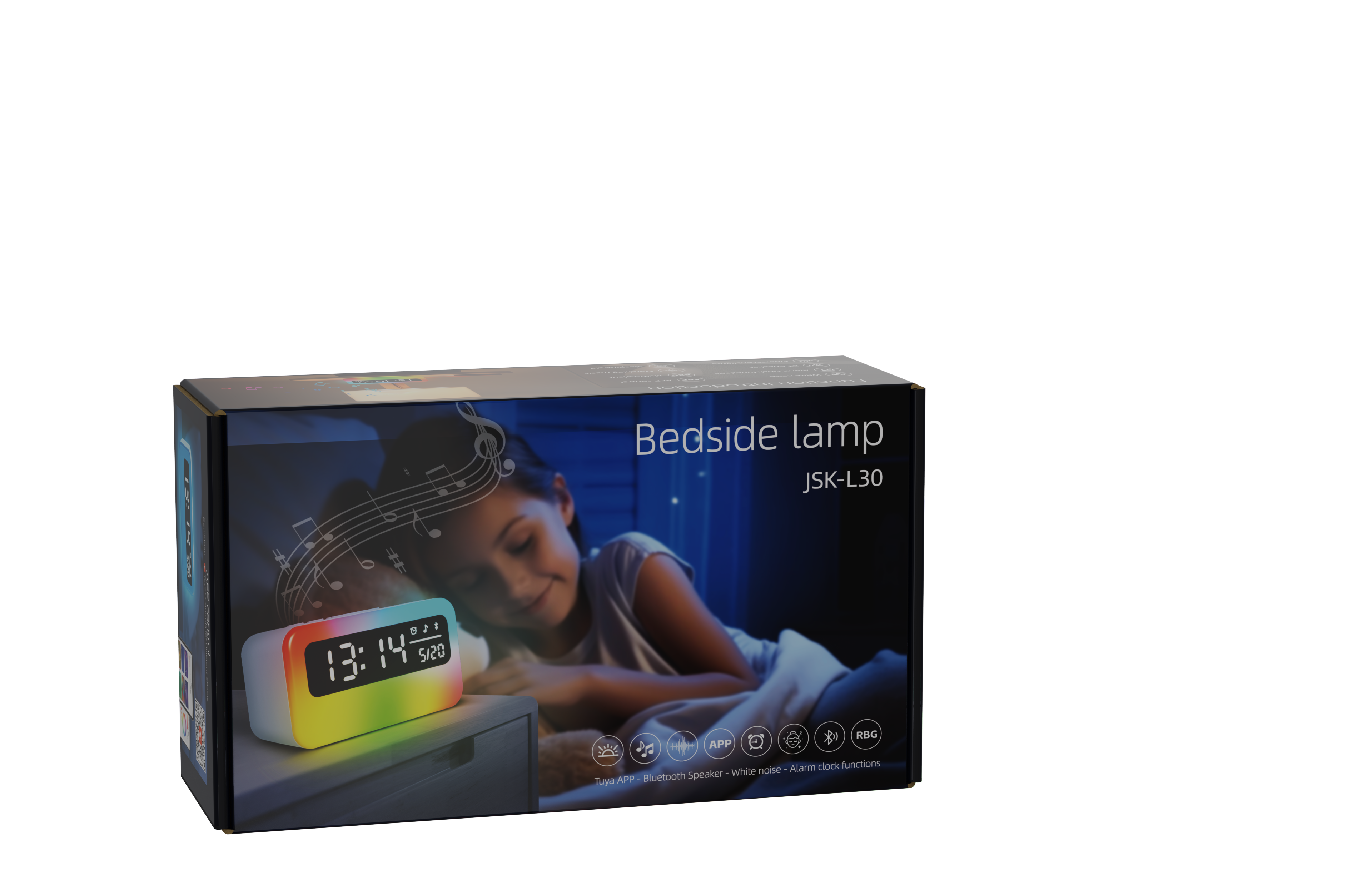 Ambience, home, clock sounding machine.，