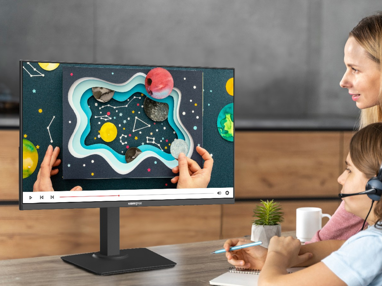 Hannspree Hybri，Eye Protection Display，LCD，reflective screen，