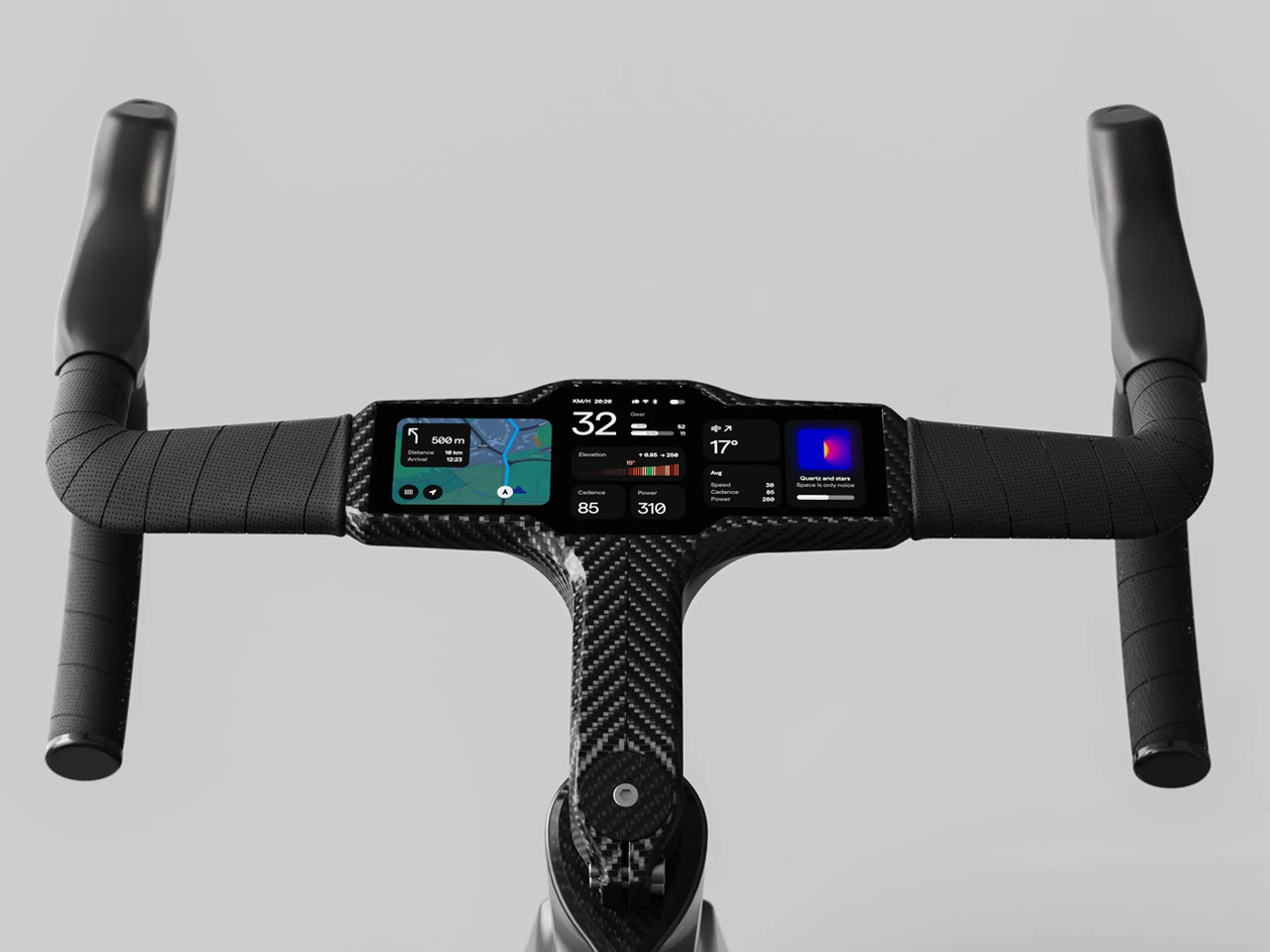 Flitedeck，Intelligent handlebar，streamline，Integrated design，Lightweight，
