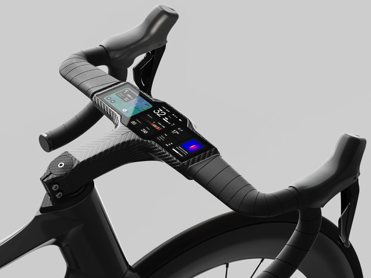 Flitedeck，Intelligent handlebar，streamline，Integrated design，Lightweight，