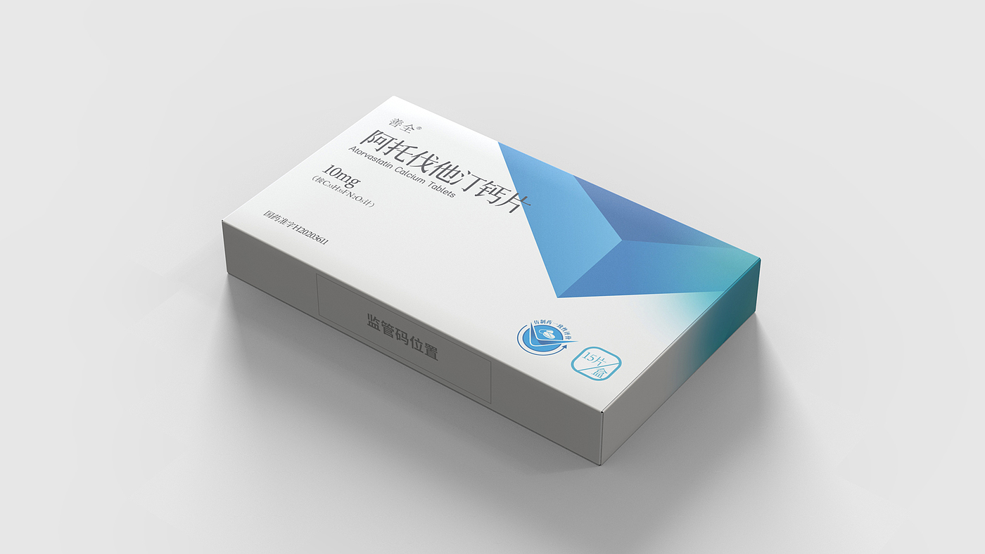 western medicine packaging design，Packaging Design of Hypolipidemic Drugs，Packaging Design of Lipid-lowering Drugs，
