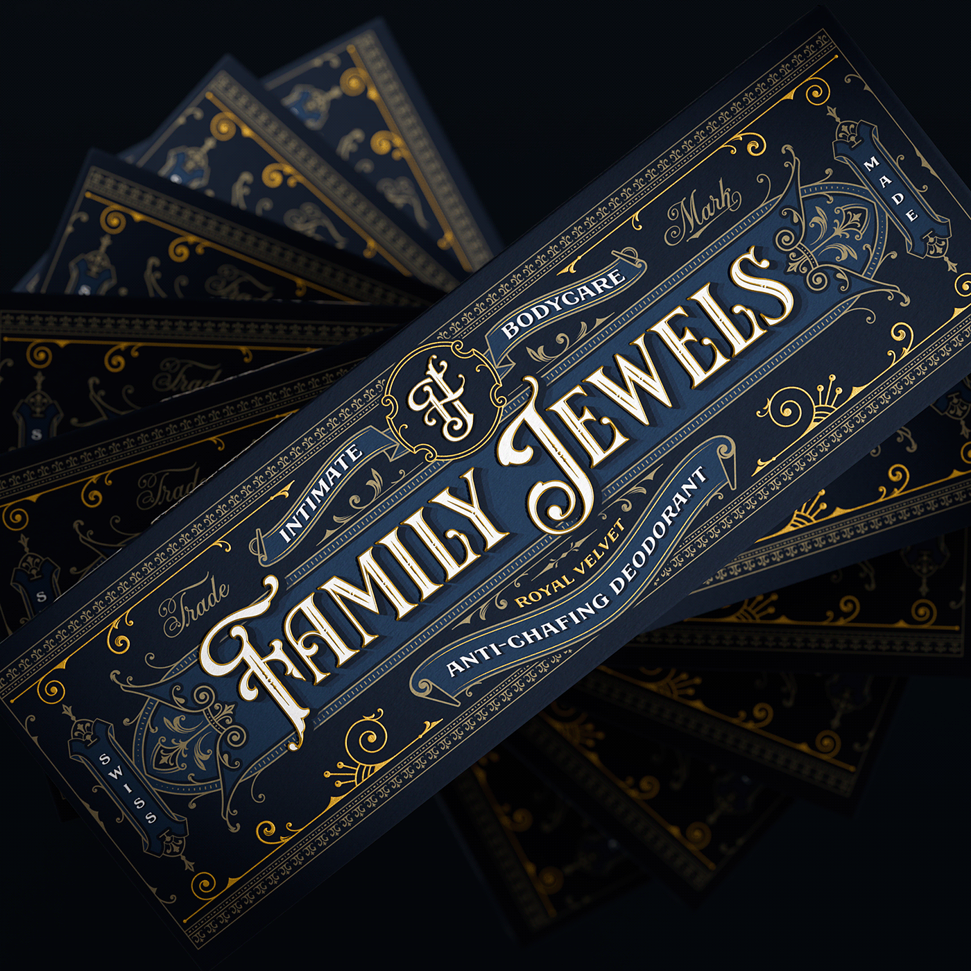 Family Jewels，Personal protective equipment，Skin Care ，packing design，