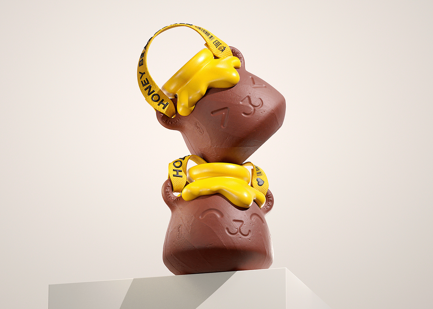 HONEY BEAR，packing design，originality，product design，