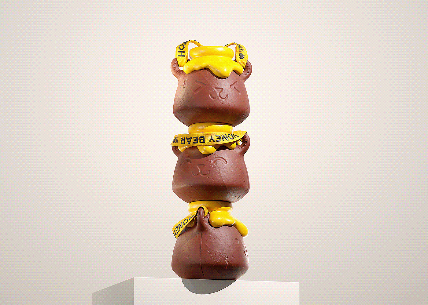 HONEY BEAR，packing design，originality，product design，